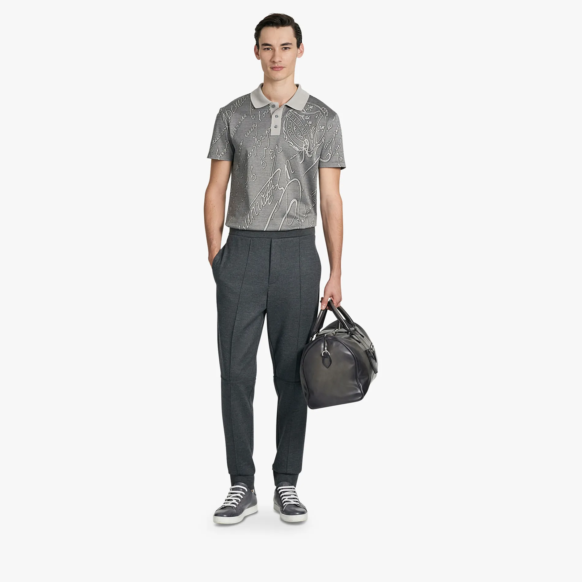 Berluti Sac De Voyage Jour Off Moyen Mod&egrave;le En Cuir | Sacs De Voyage