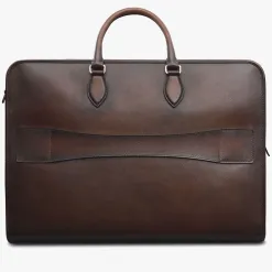 Berluti Sac De Voyage Overnight En Cuir Scritto | Sacs De Voyage