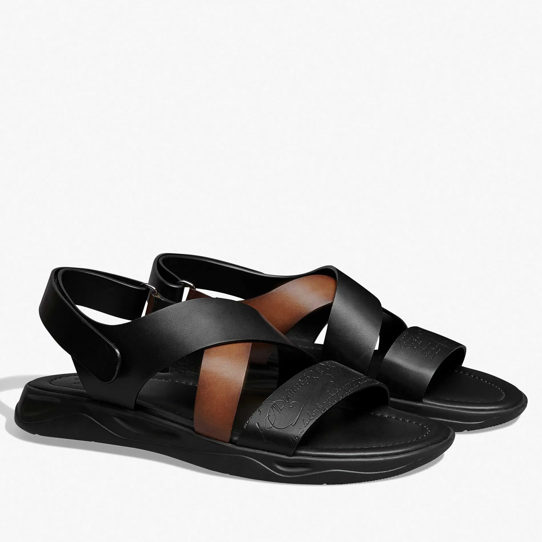 Berluti Sandale Shadow En Cuir | Sandales | Shadow