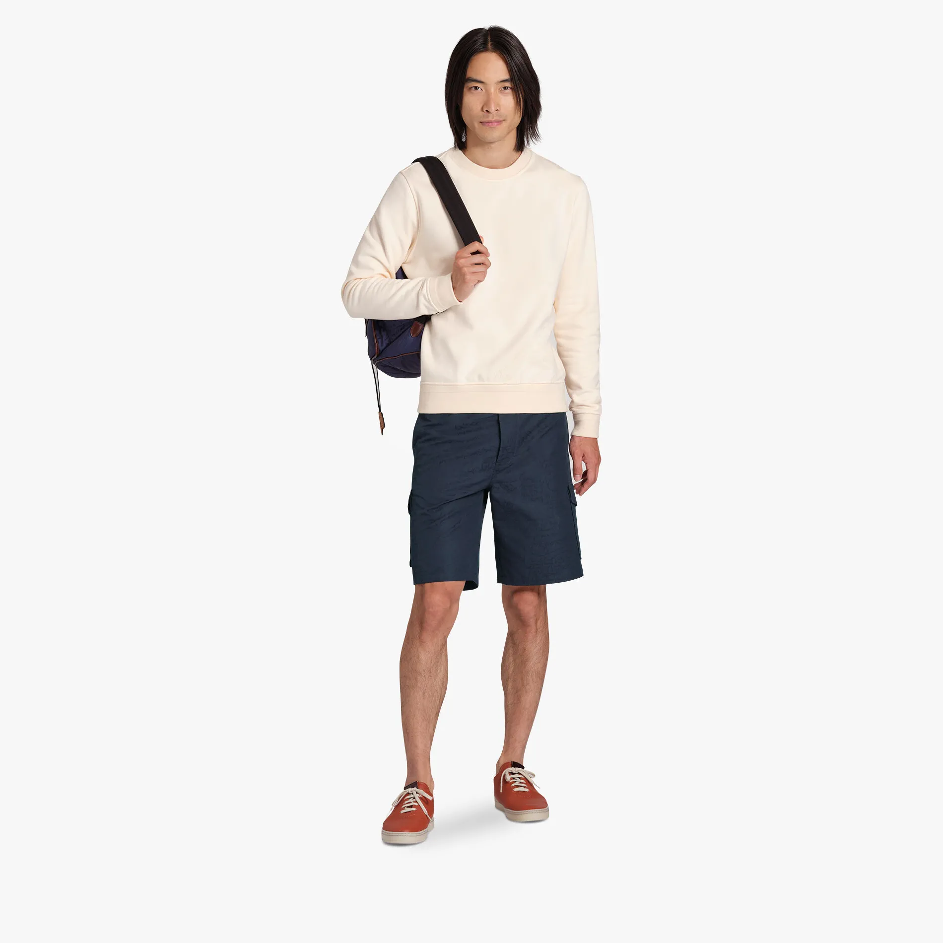 Berluti Short Cargo En Coton Scritto | Pantalons & Jeans