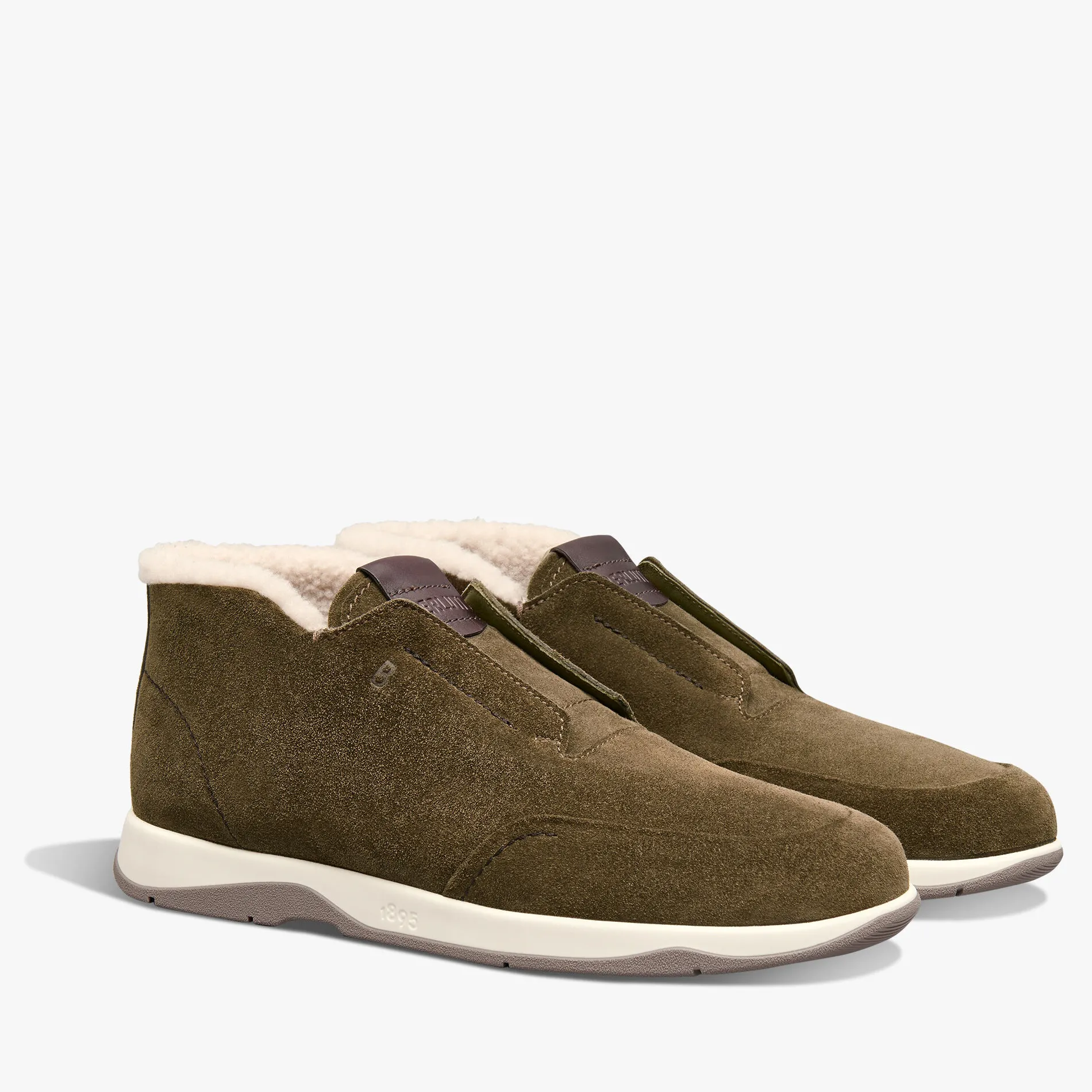 Berluti Slip-On Echapp&eacute;e En Veau Velours | Bottines | Sneakers