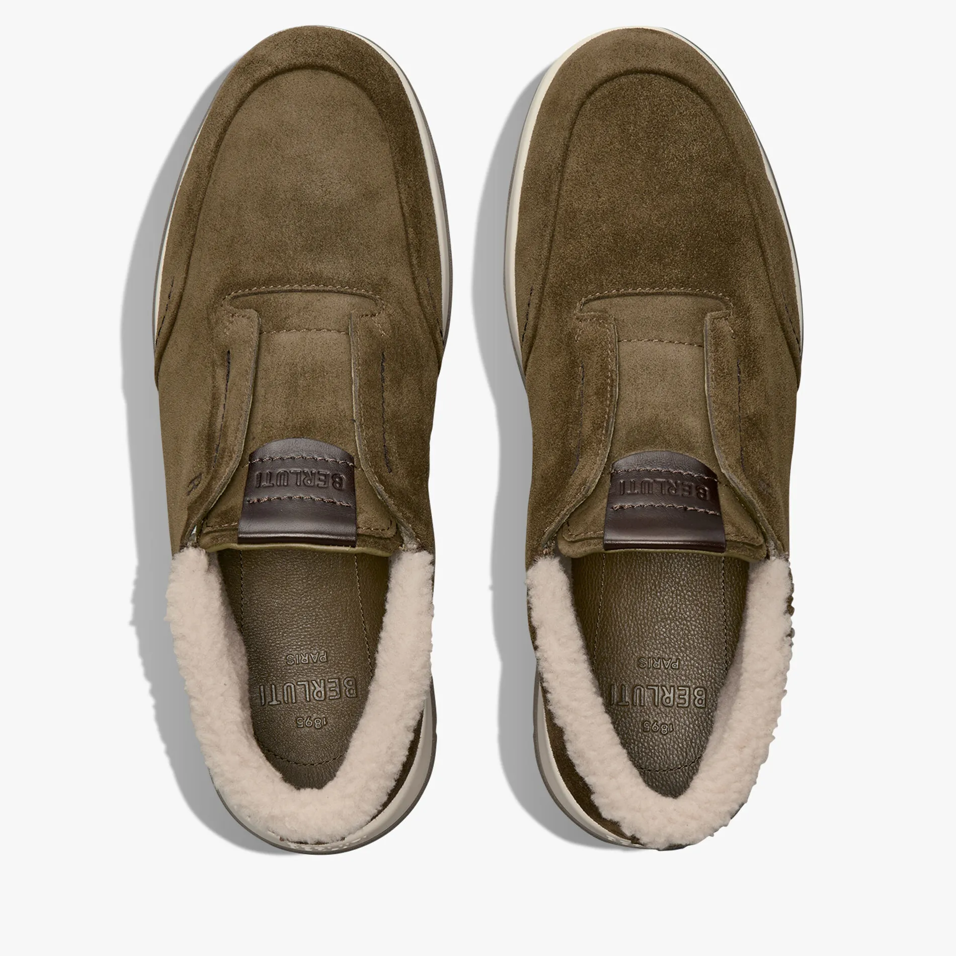 Berluti Slip-On Echapp&eacute;e En Veau Velours | Bottines | Sneakers