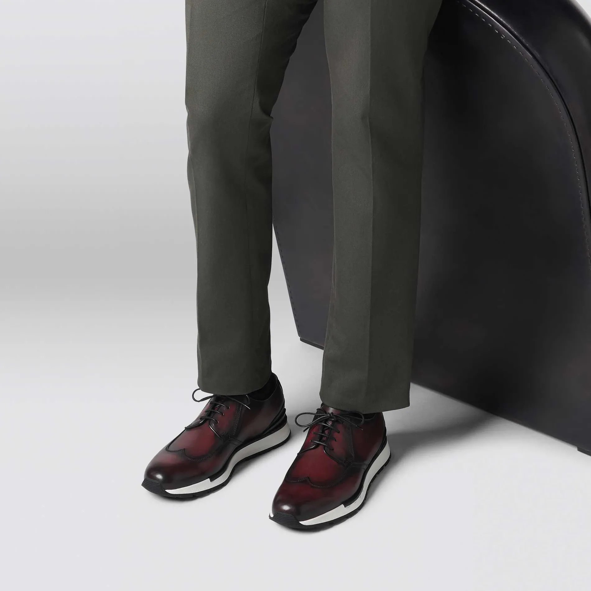 Berluti Sneaker Fast Track En Cuir | Richelieus & Derbies | Sneakers