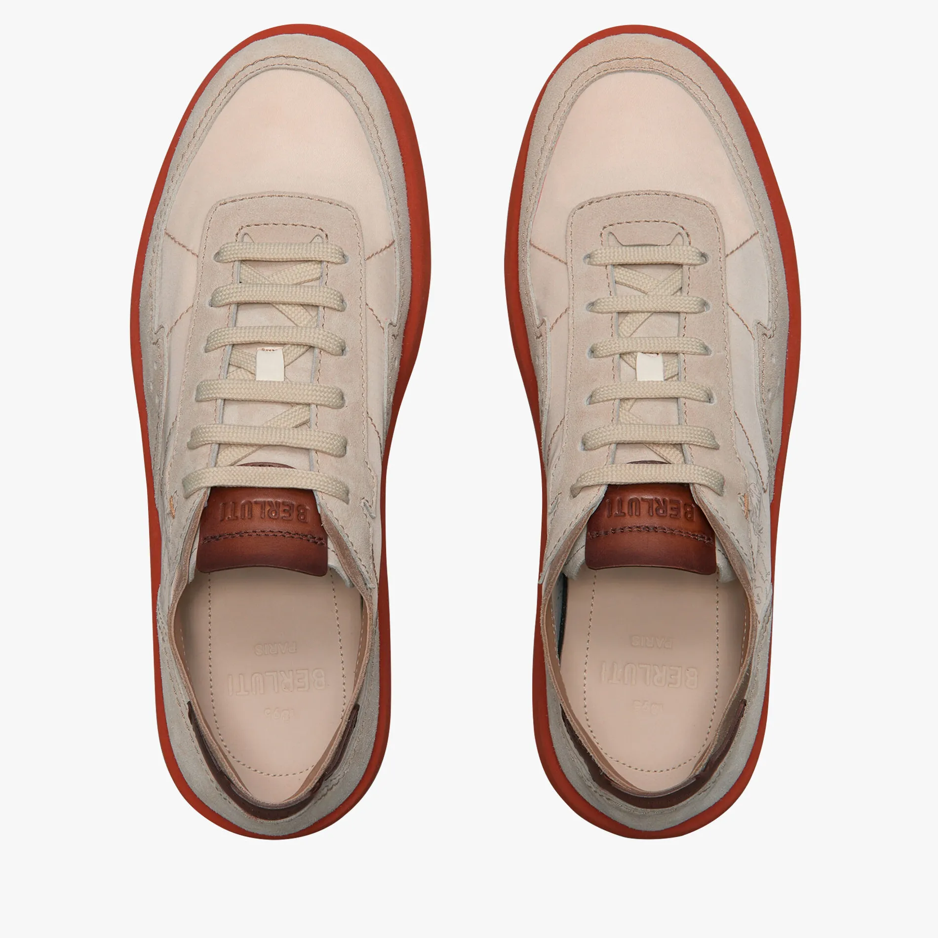 Berluti Sneaker Light Track En Veau Velours Et Nylon | Sneakers