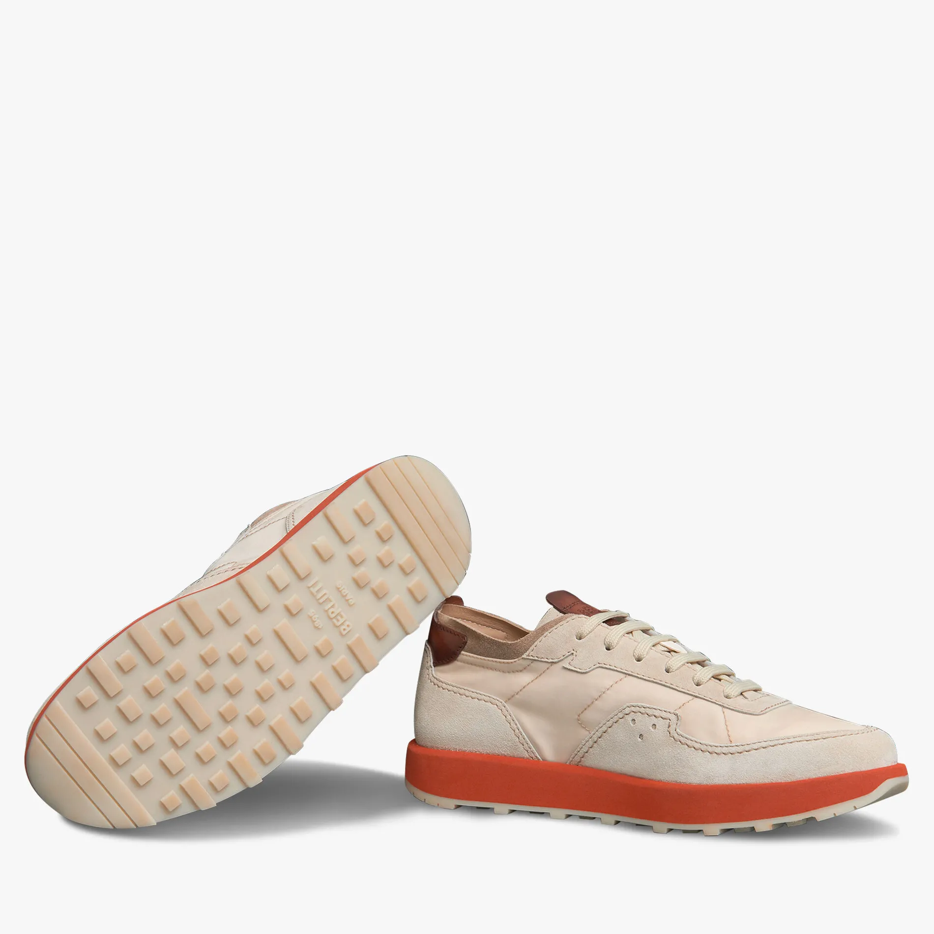 Berluti Sneaker Light Track En Veau Velours Et Nylon | Sneakers