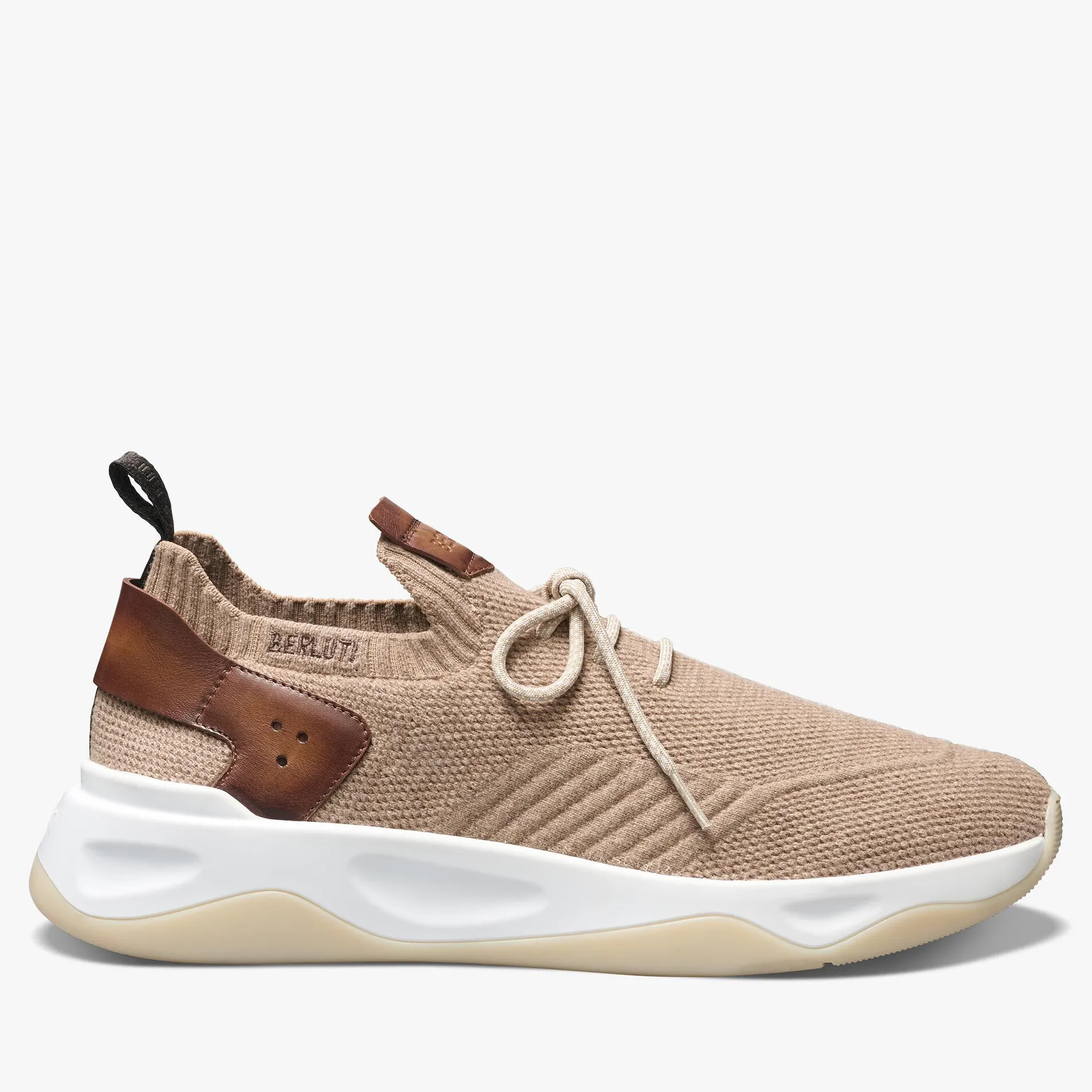 Berluti Sneaker Shadow En Cachemire Et Cuir | Sneakers | Shadow