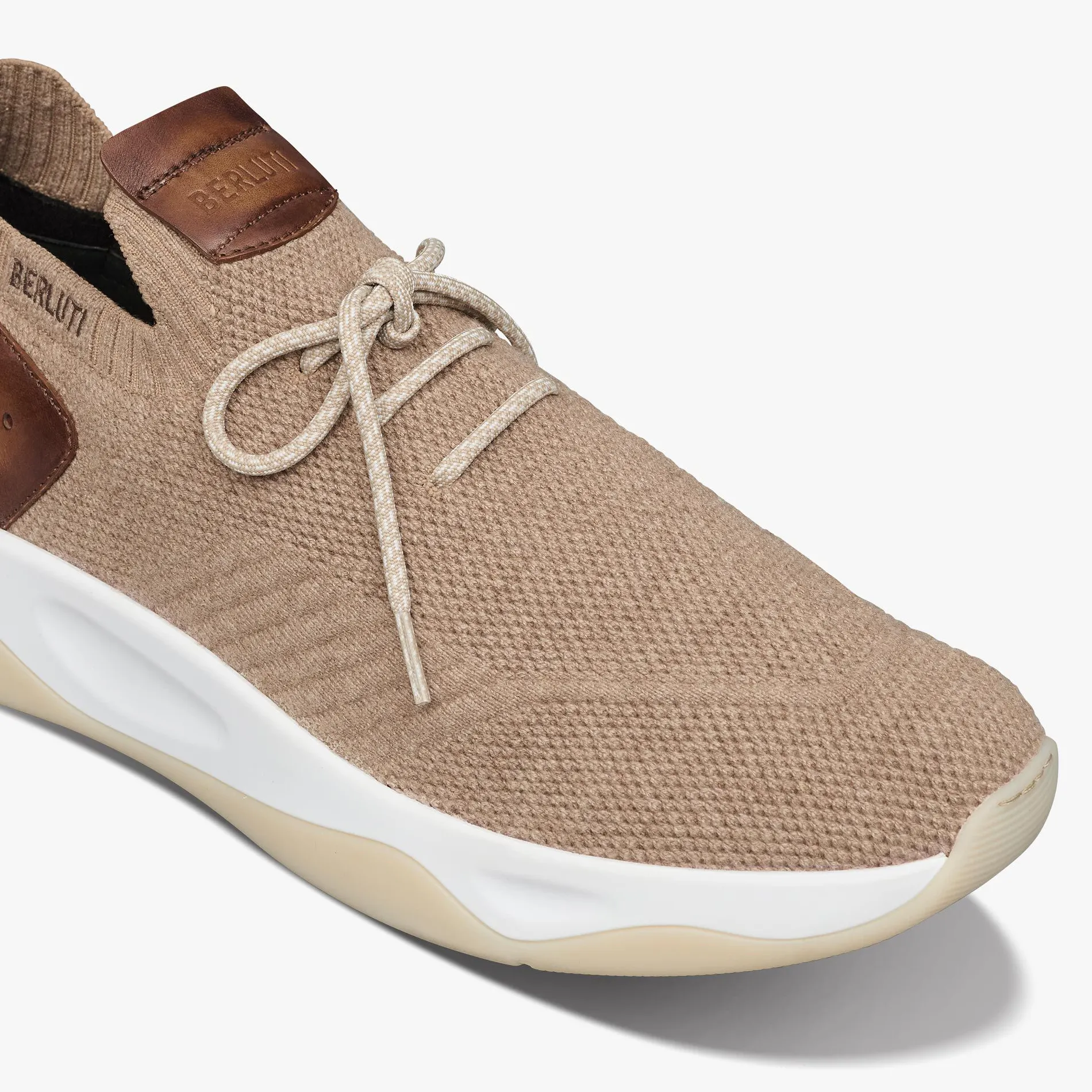 Berluti Sneaker Shadow En Cachemire Et Cuir | Sneakers | Shadow
