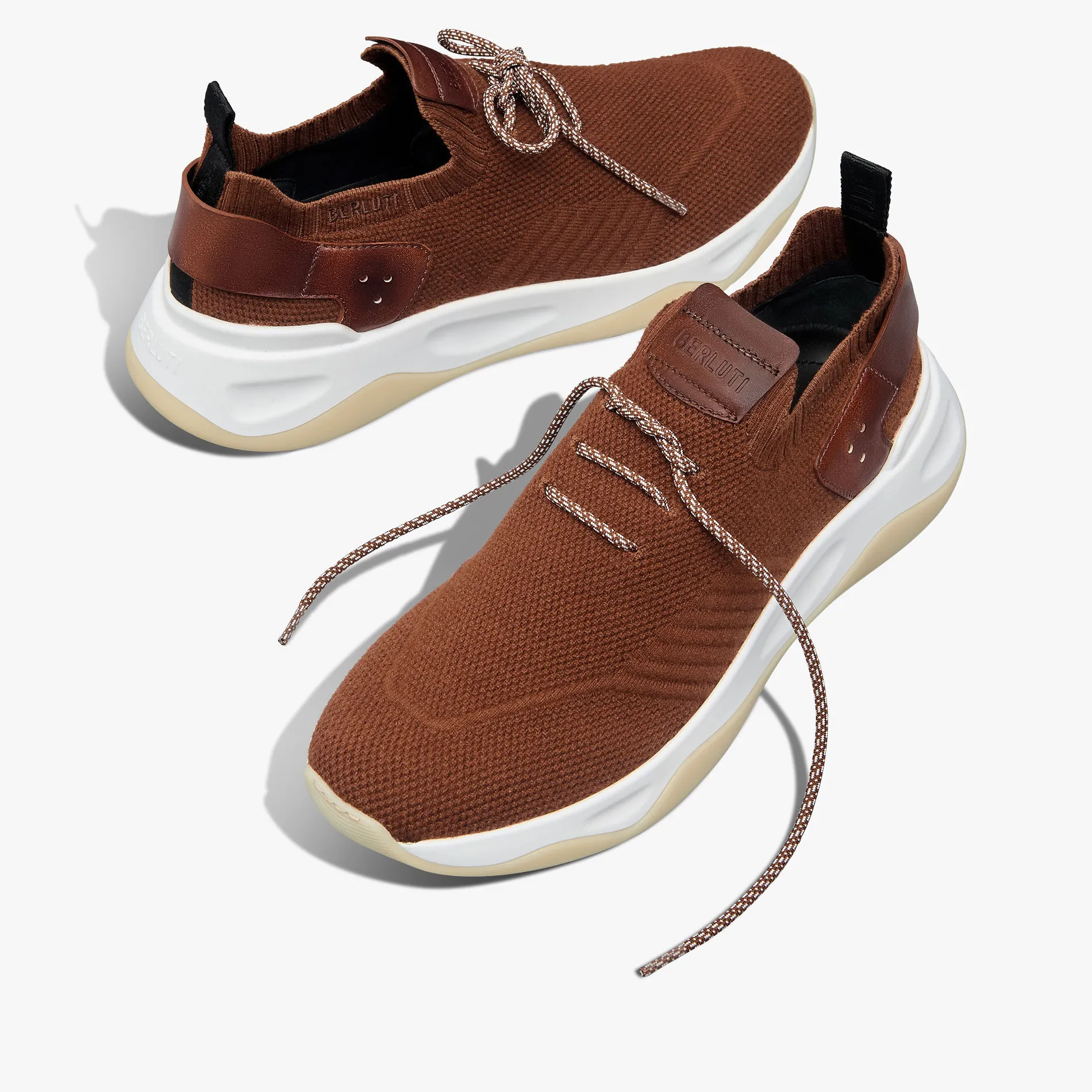 Berluti Sneaker Shadow En Cachemire Et Cuir | Sneakers | Shadow