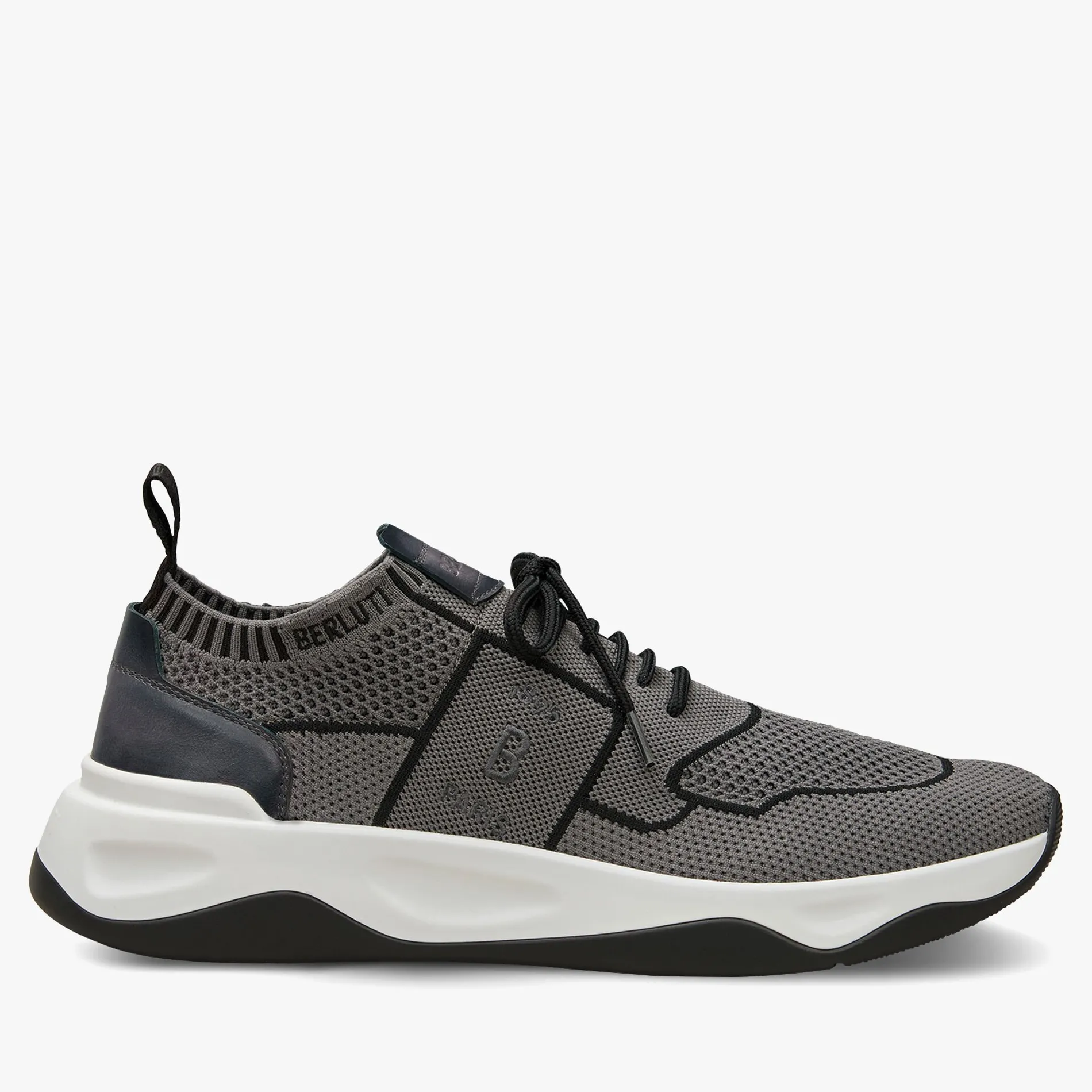 Berluti Sneaker Shadow En Maille Et Cuir | Sneakers | Shadow