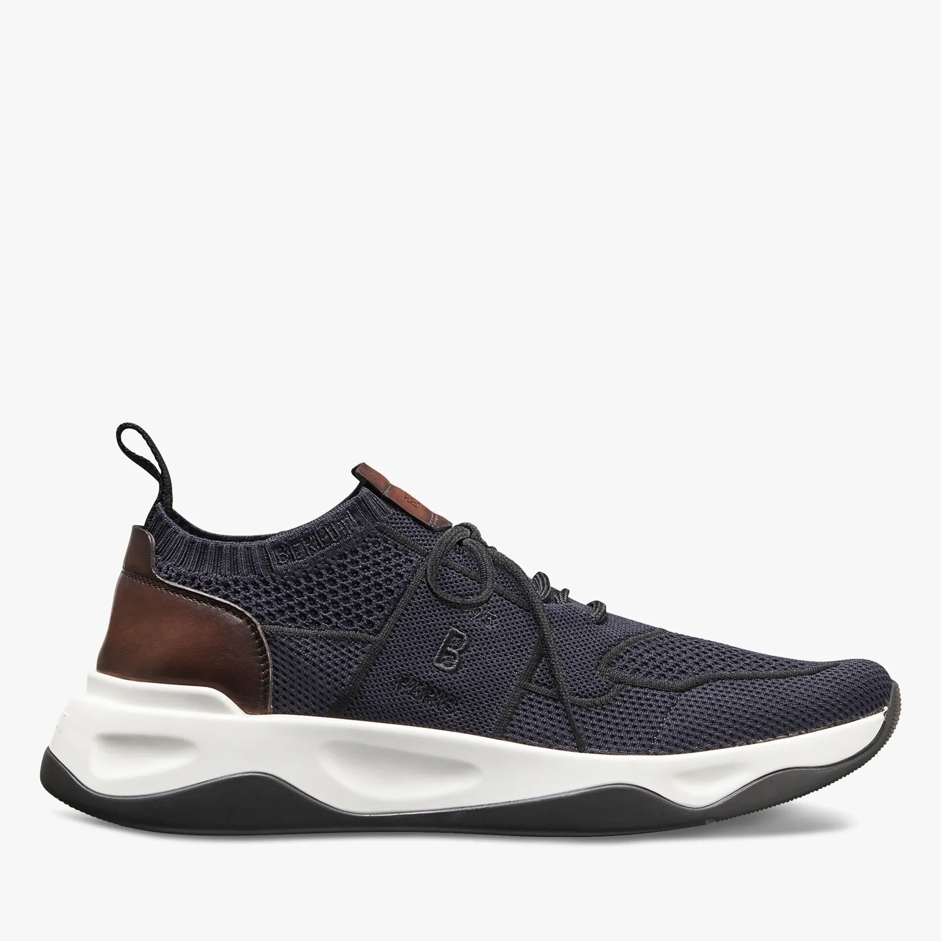 Berluti Sneaker Shadow En Maille Et Cuir | Sneakers | Shadow