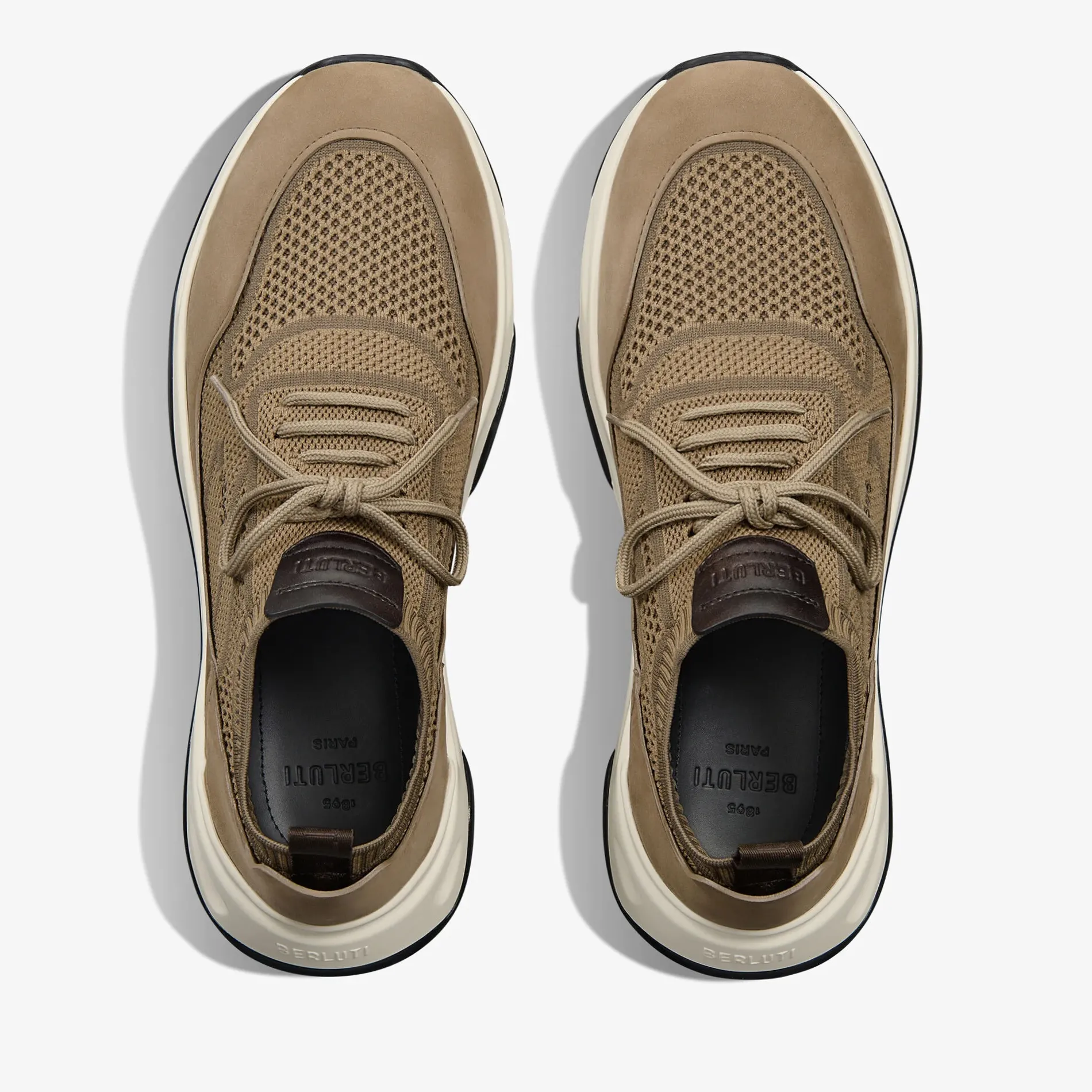 Berluti Sneaker Shadow En Maille Et Cuir Nubuck | Sneakers | Shadow
