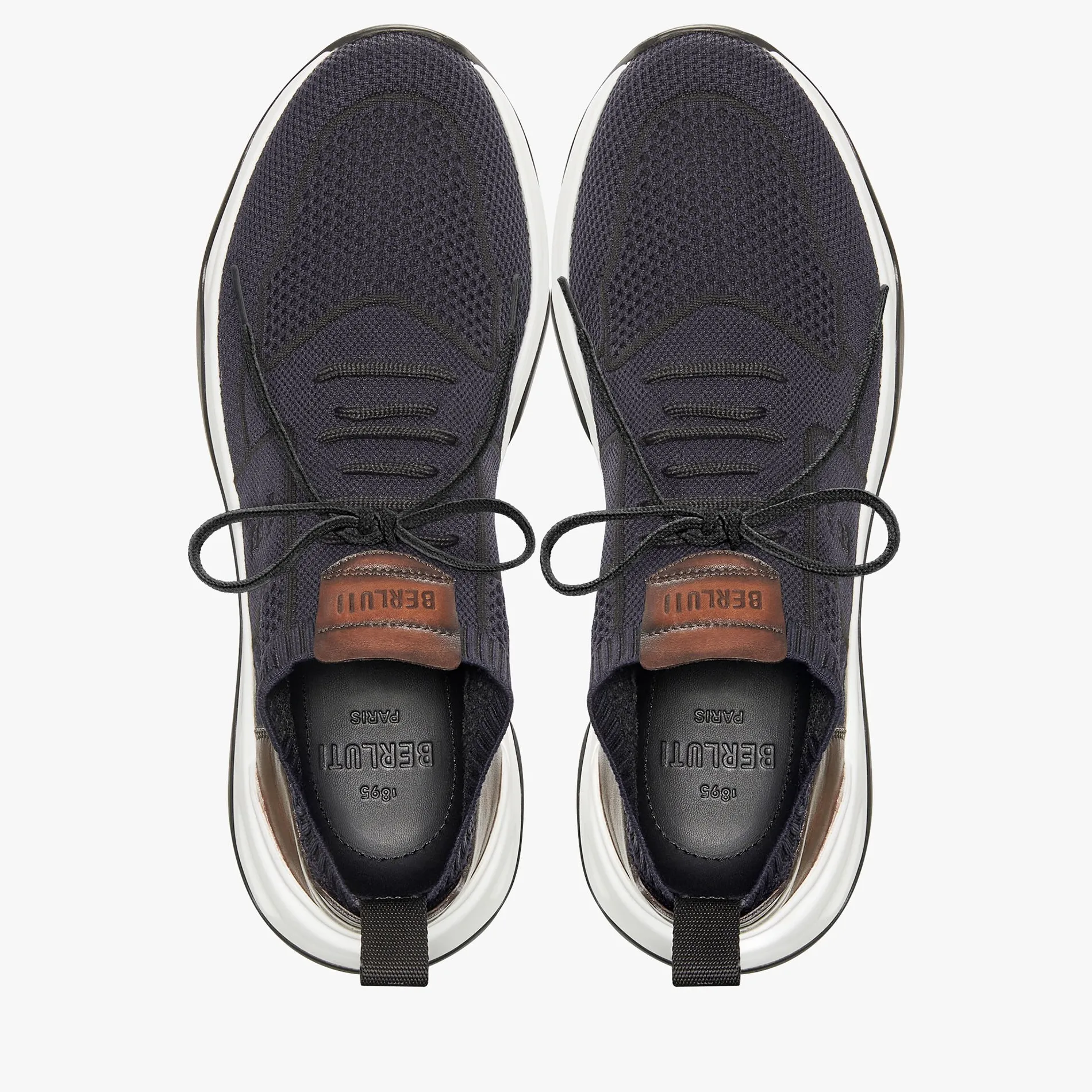 Berluti Sneaker Shadow En Maille Et Cuir | Sneakers | Shadow