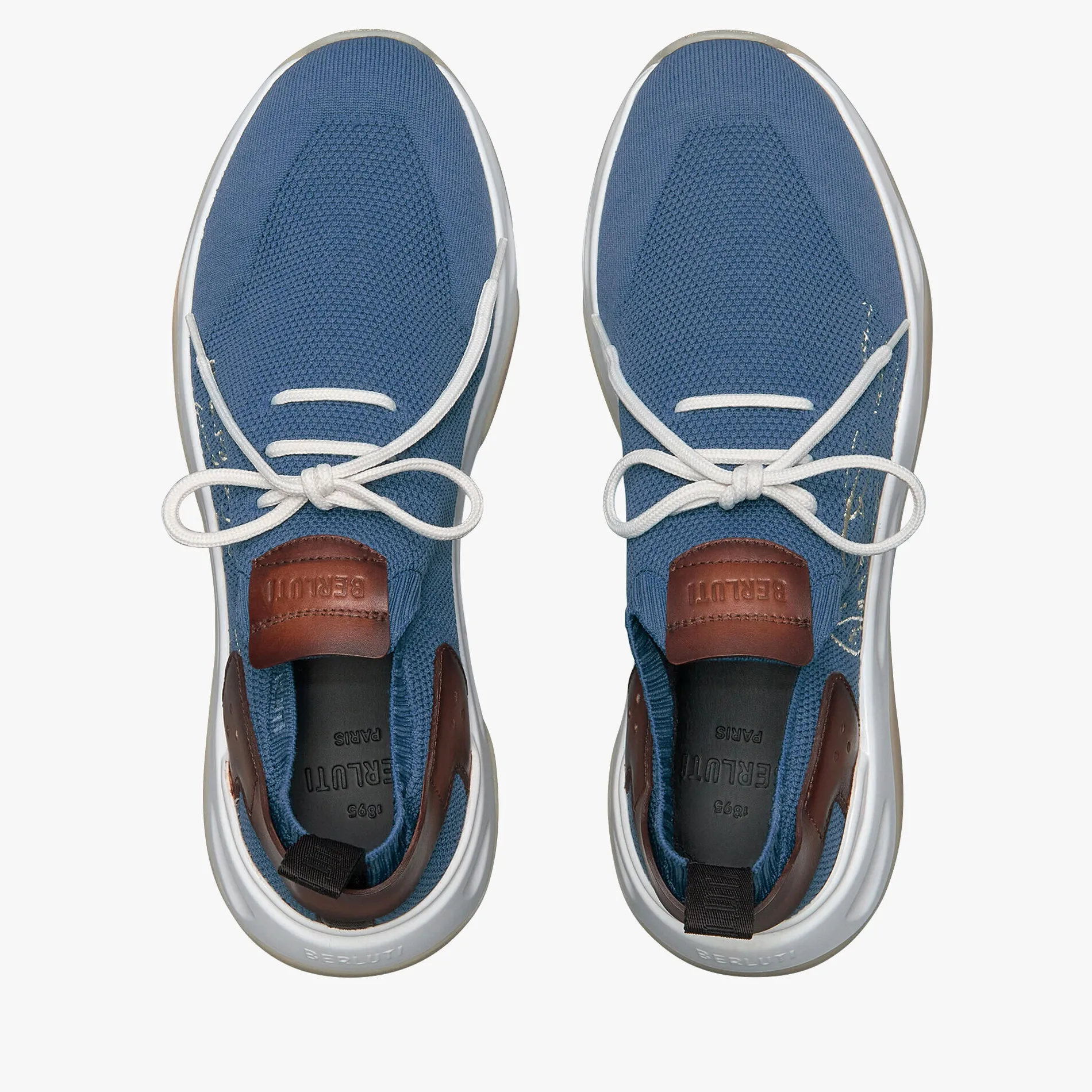 Berluti Sneaker Shadow En Maille et Cuir | Sneakers | Shadow