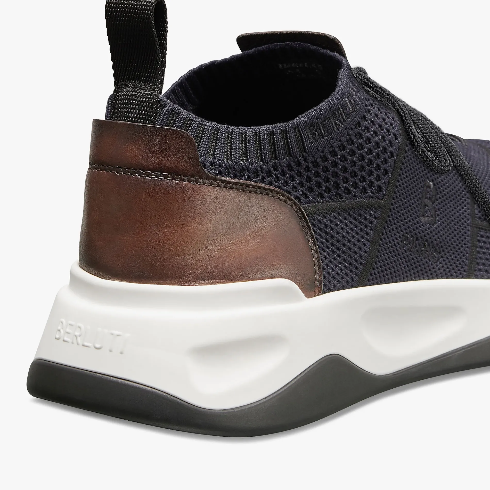Berluti Sneaker Shadow En Maille Et Cuir | Sneakers | Shadow