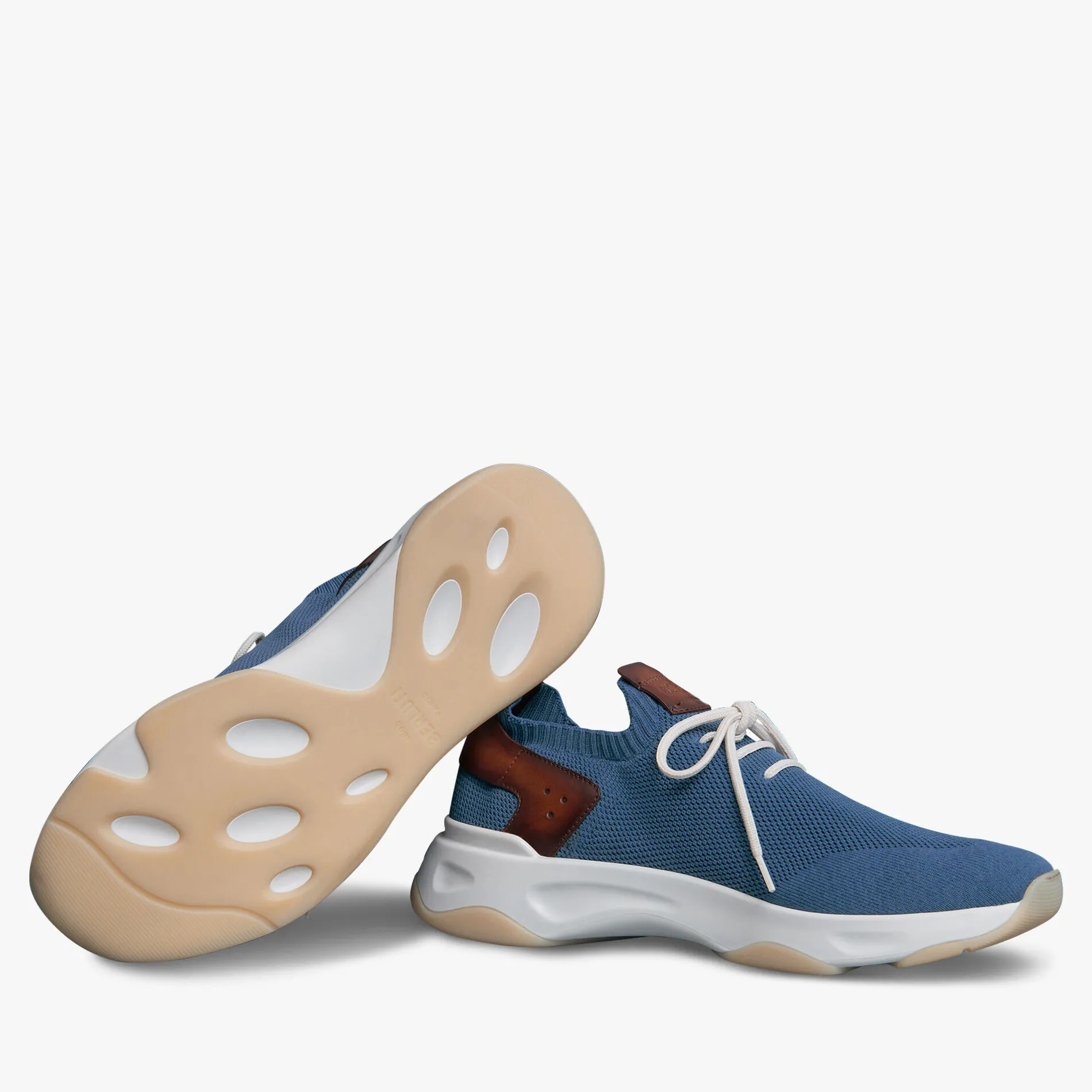 Berluti Sneaker Shadow En Maille et Cuir | Sneakers | Shadow