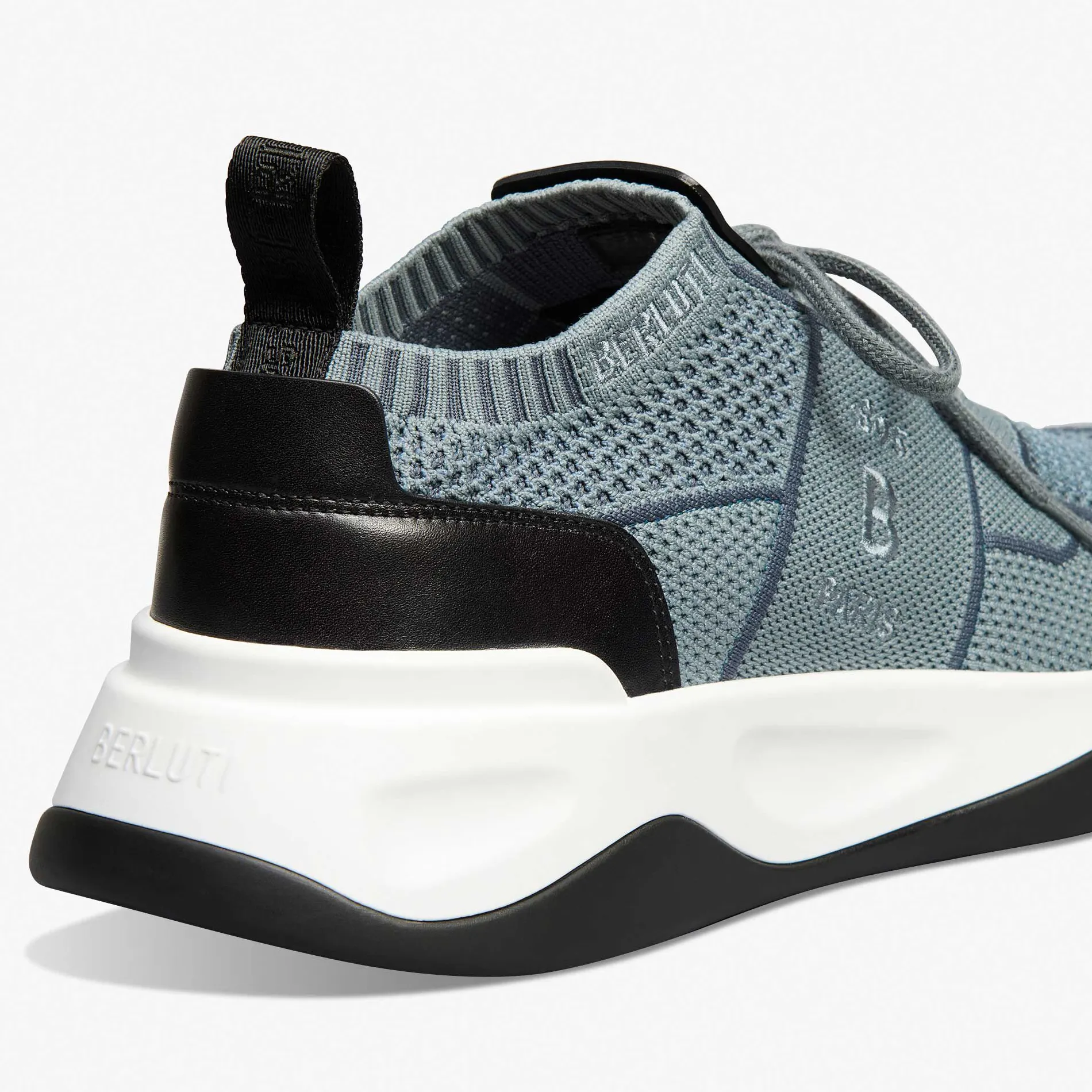 Berluti Sneaker Shadow En Maille Et Cuir De Veau | Sneakers | Shadow