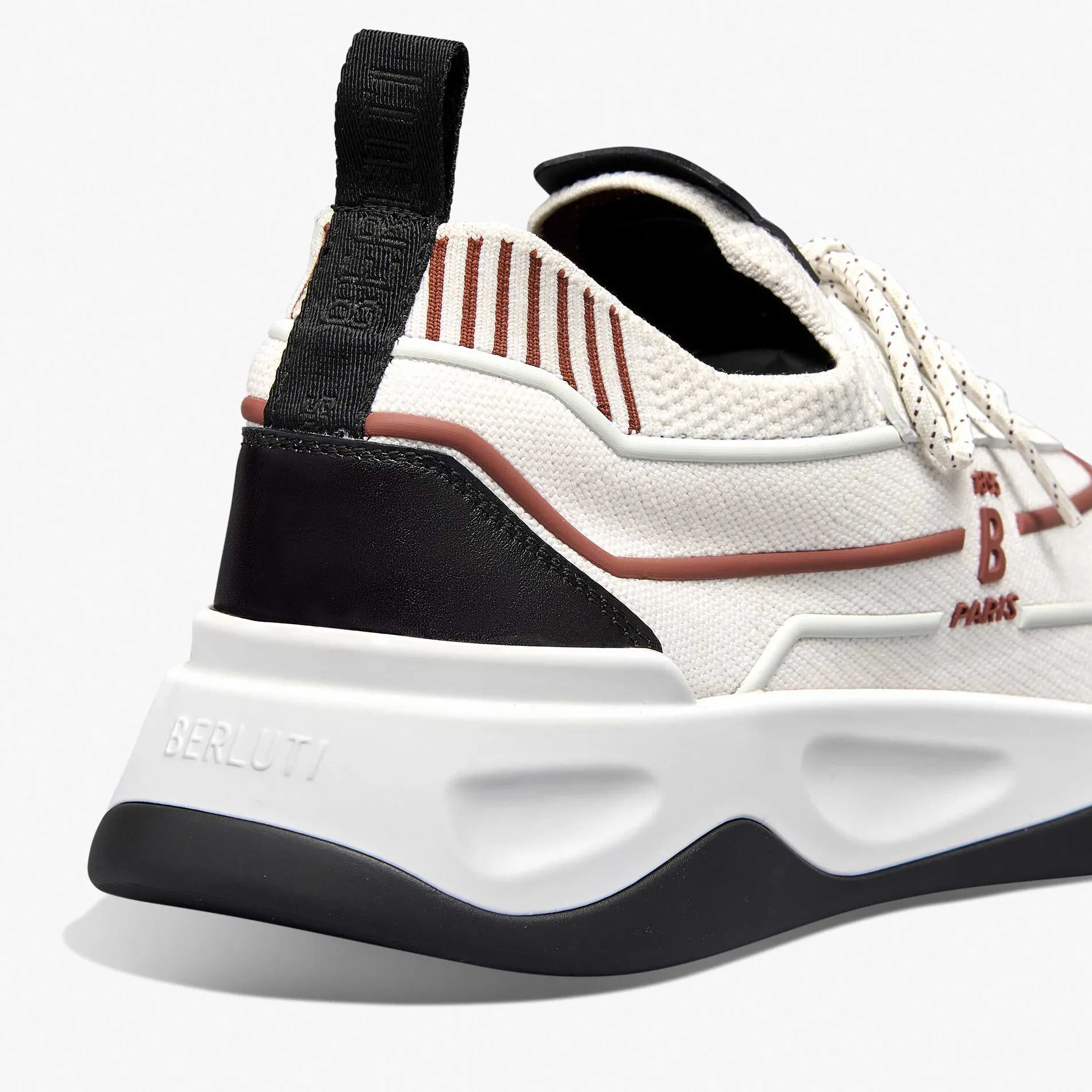 Berluti Sneaker Shadow En Maille Et Cuir | Sneakers | Shadow