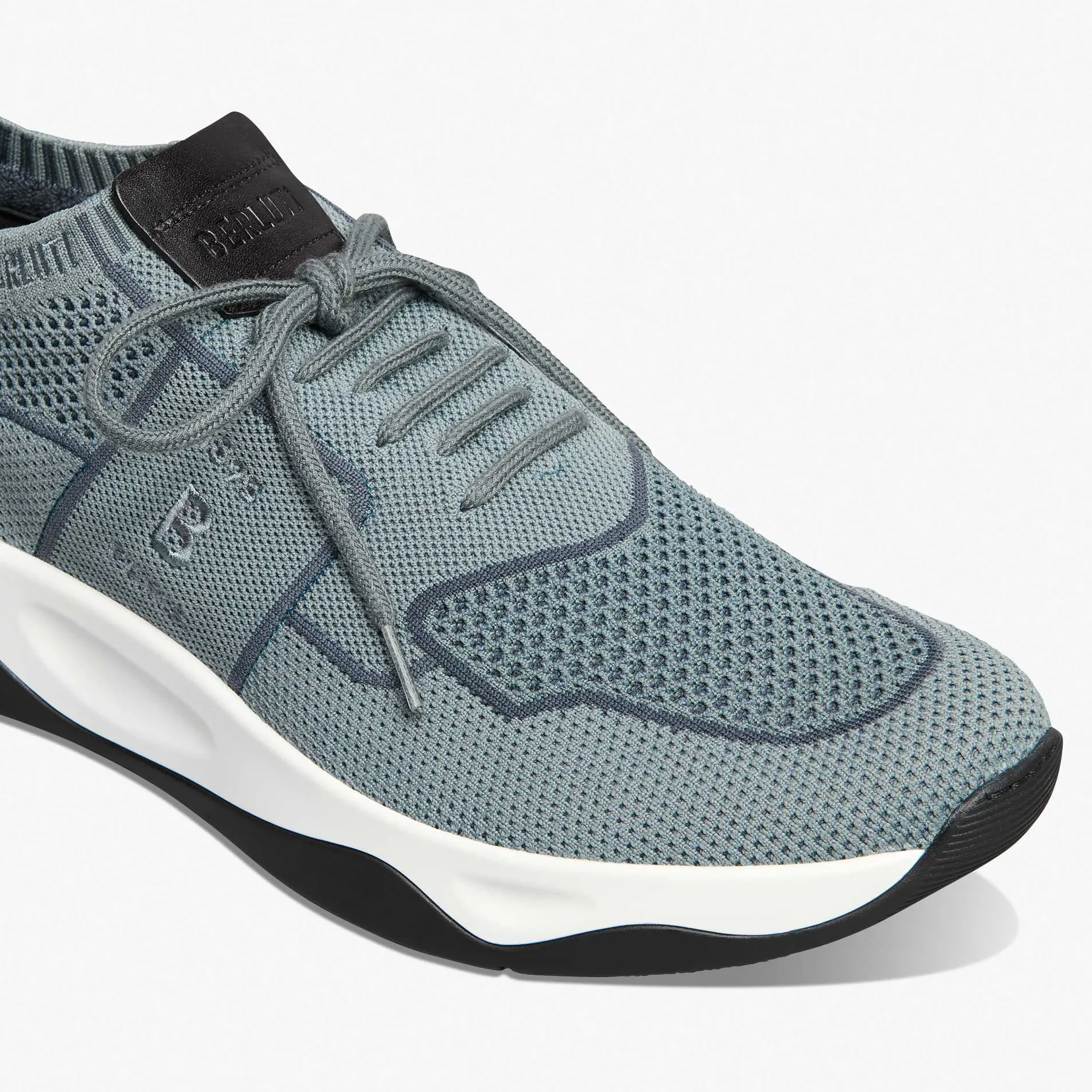 Berluti Sneaker Shadow En Maille Et Cuir De Veau | Sneakers | Shadow