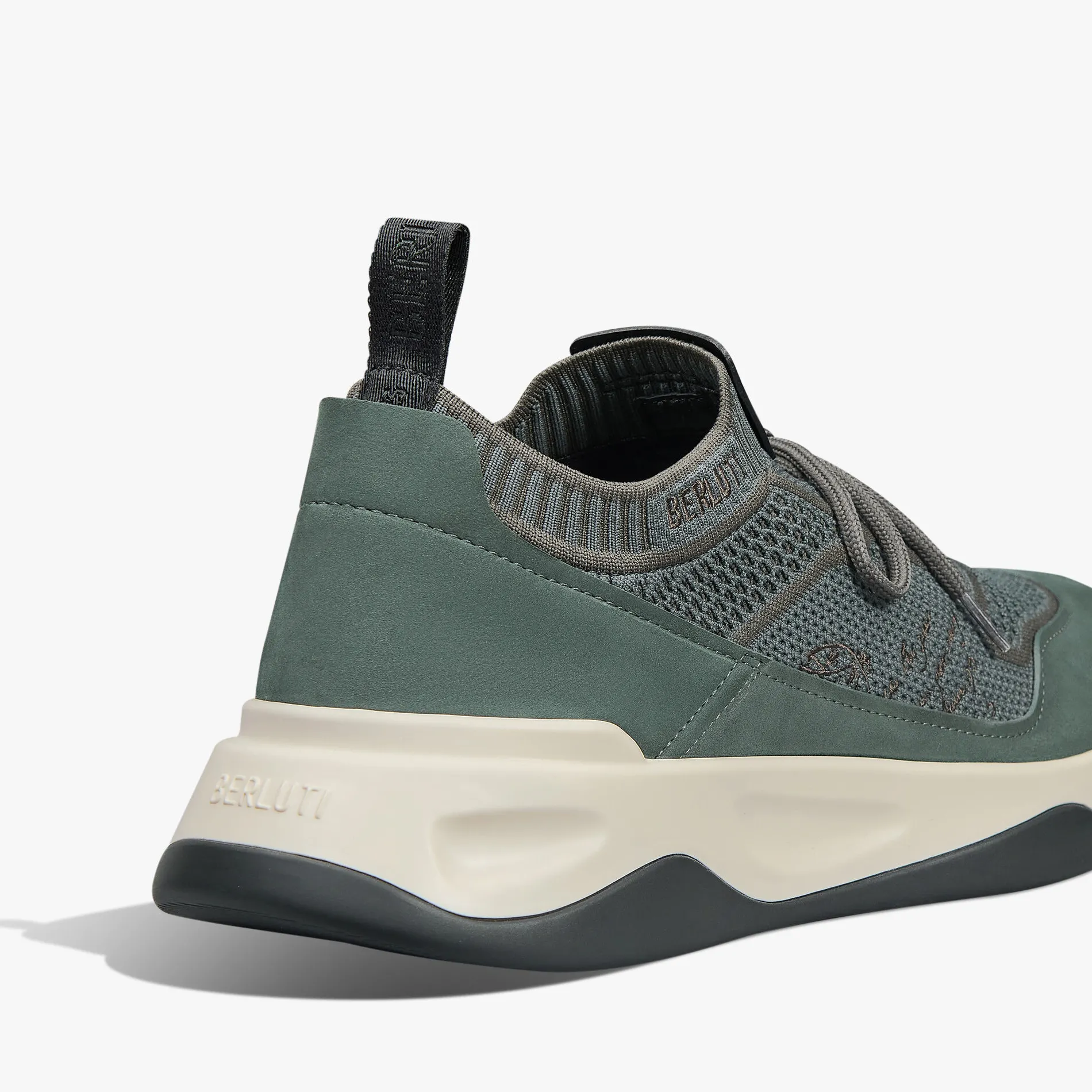 Berluti Sneaker Shadow En Maille et Cuir | Sneakers | Shadow