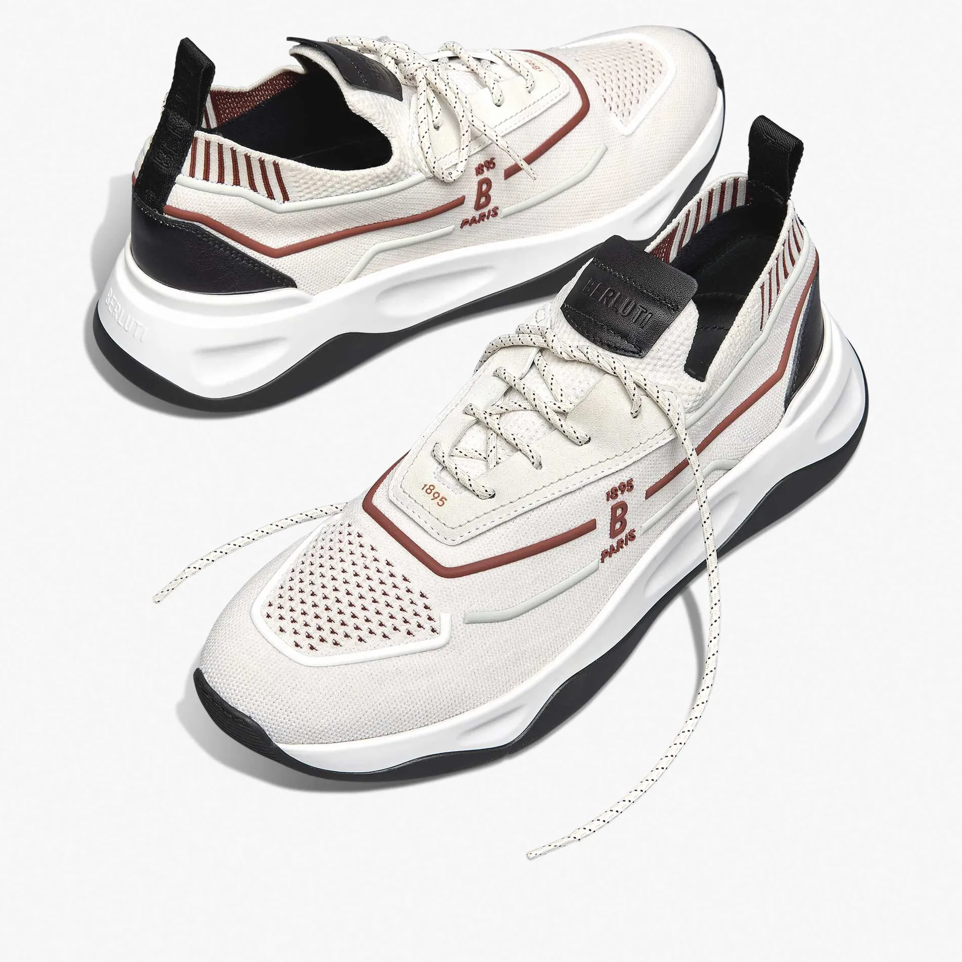 Berluti Sneaker Shadow En Maille Et Cuir | Sneakers | Shadow
