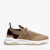 Berluti Sneaker Shadow En Scritto Knit Et Cuir De Veau | Sneakers | Shadow