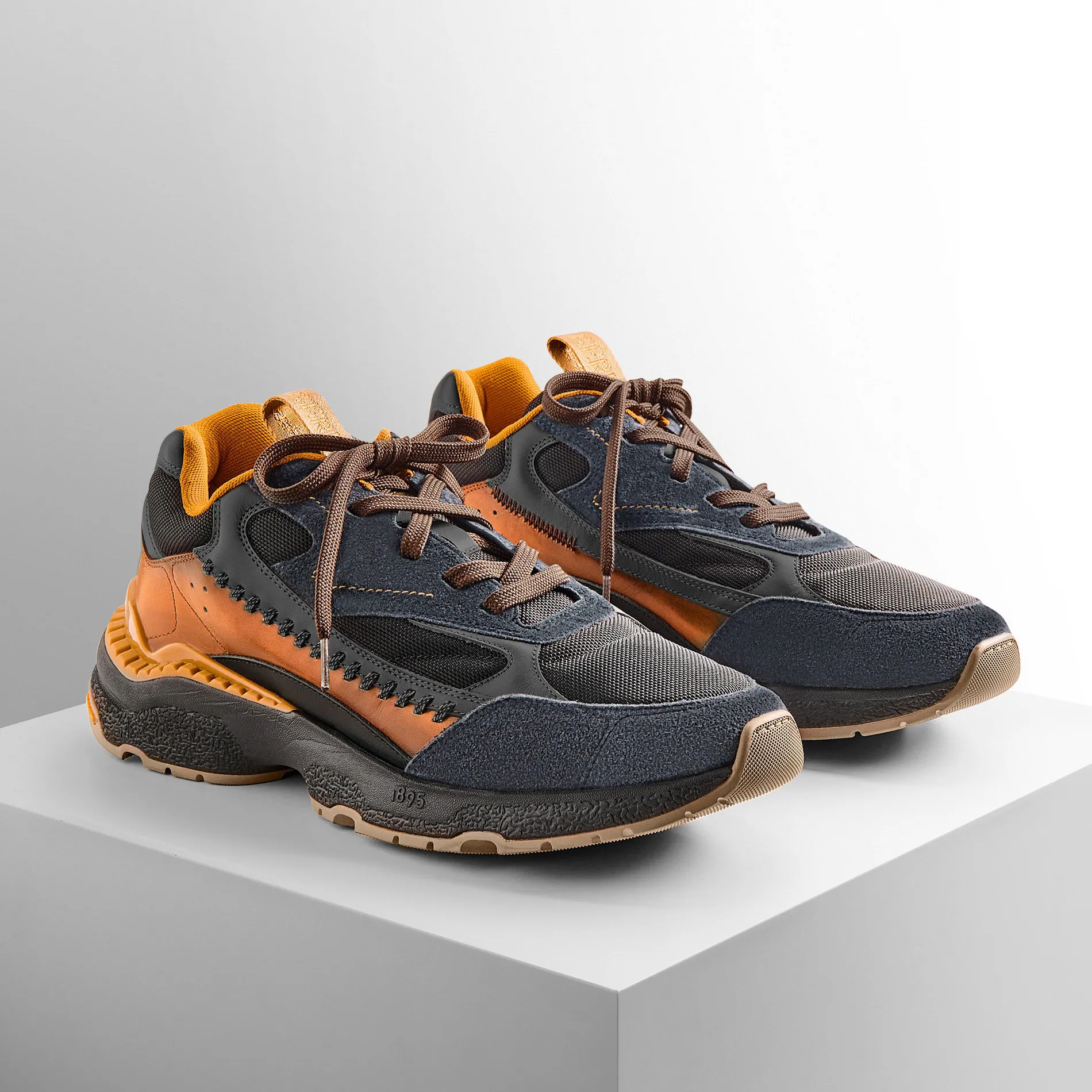 Berluti Sneaker Skyrunning En Cuir Et Nylon | Sneakers