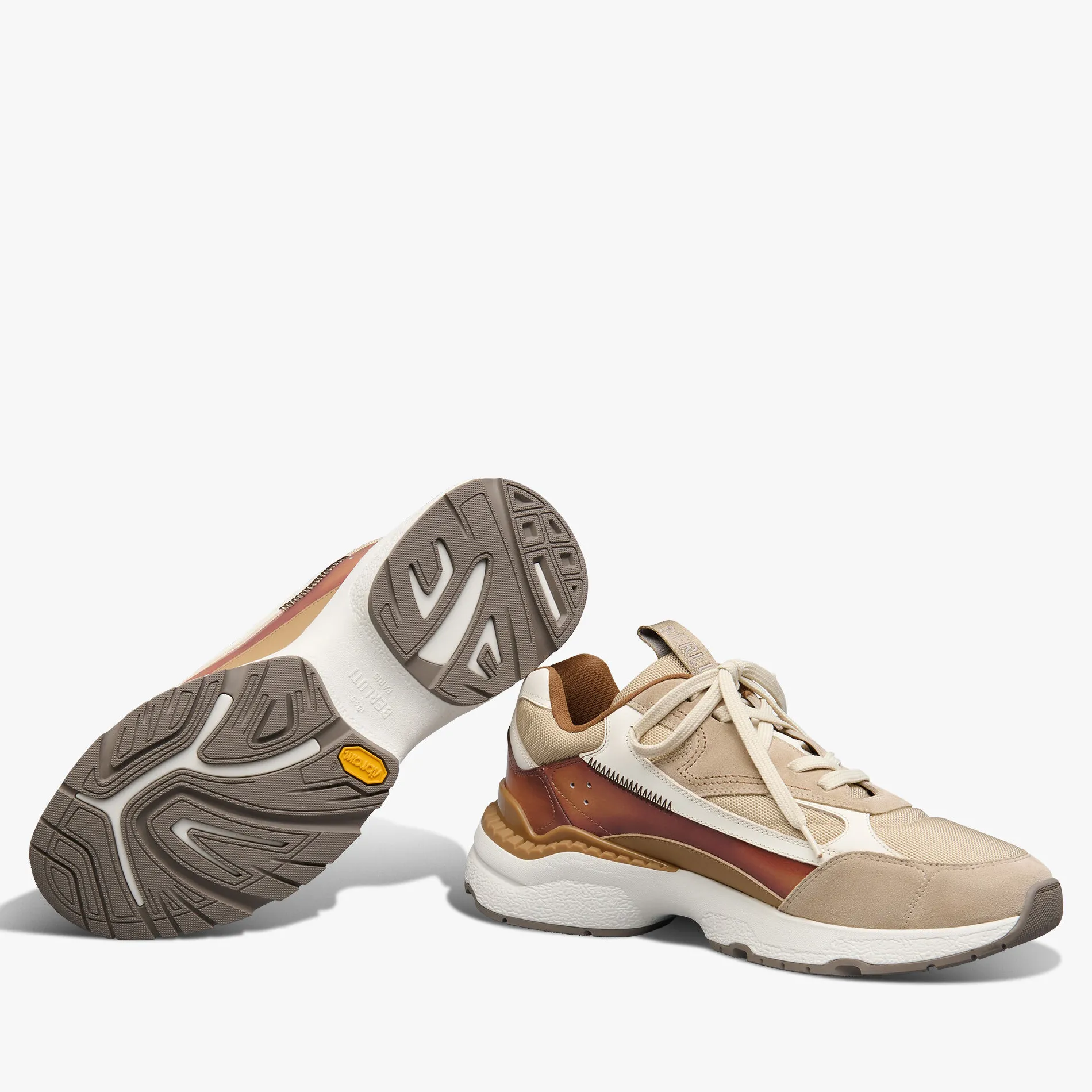 Berluti Sneaker Skyrunning En Cuir Et Nylon | Sneakers