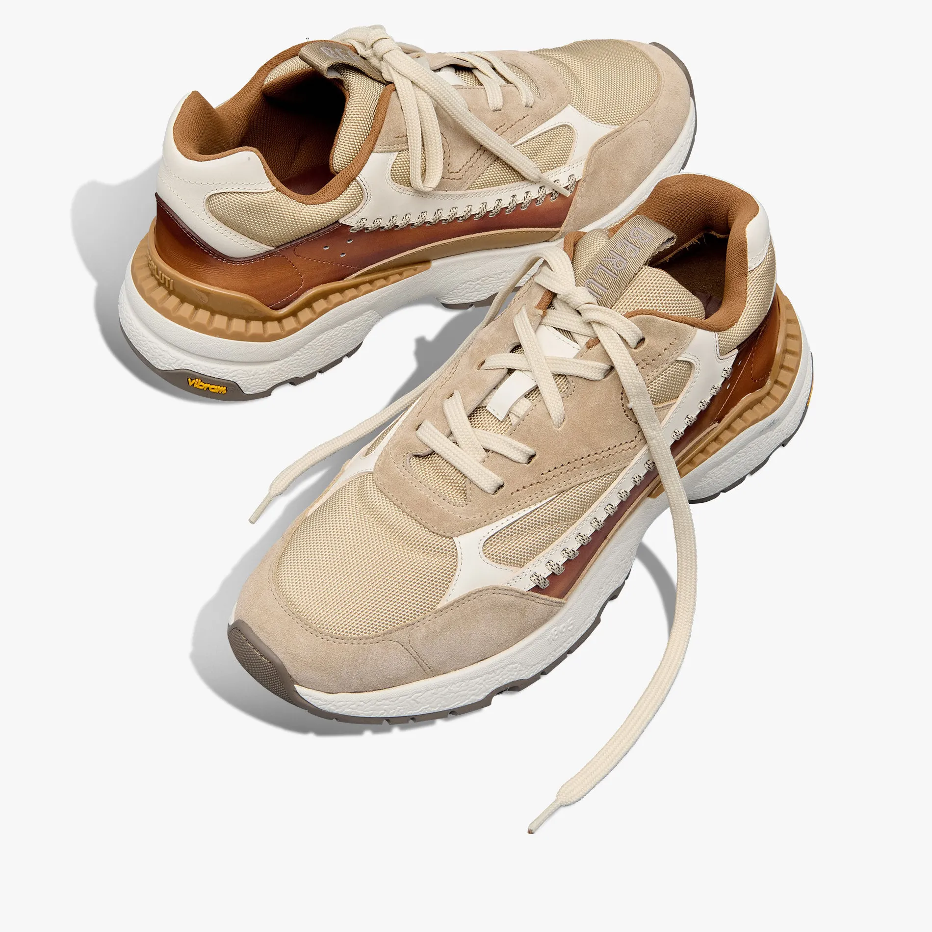 Berluti Sneaker Skyrunning En Cuir Et Nylon | Sneakers