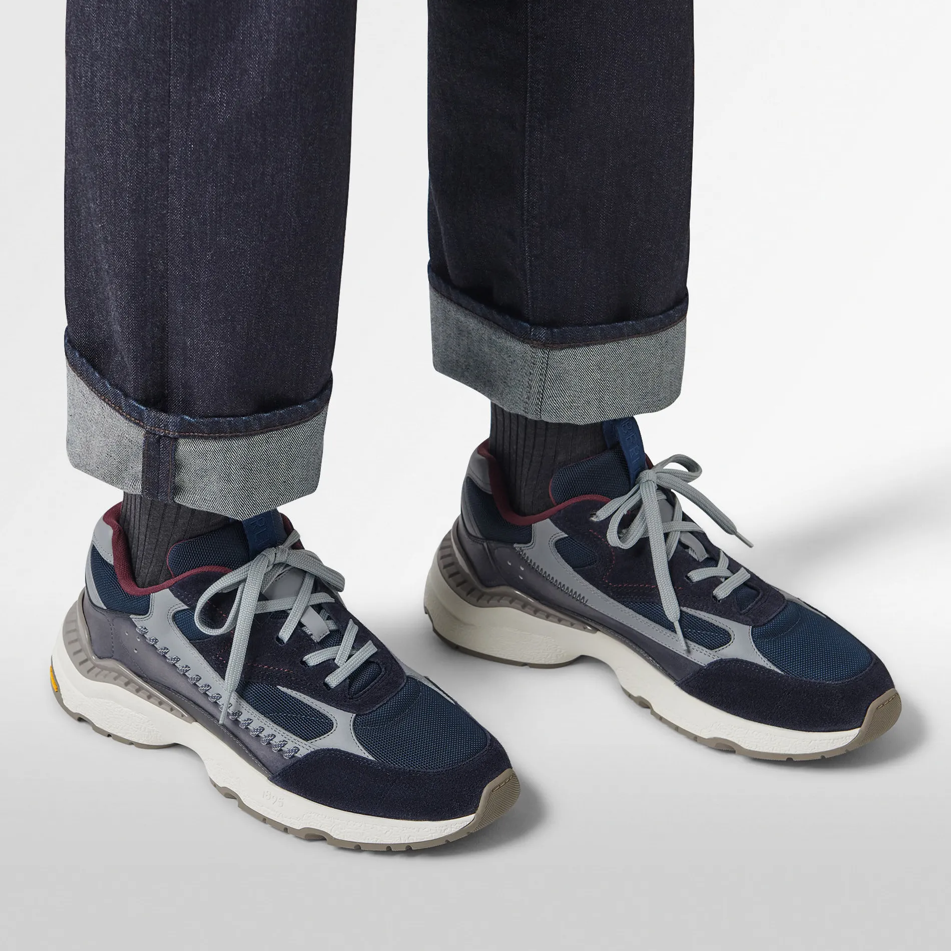Berluti Sneaker Skyrunning En Cuir Et Nylon | Sneakers