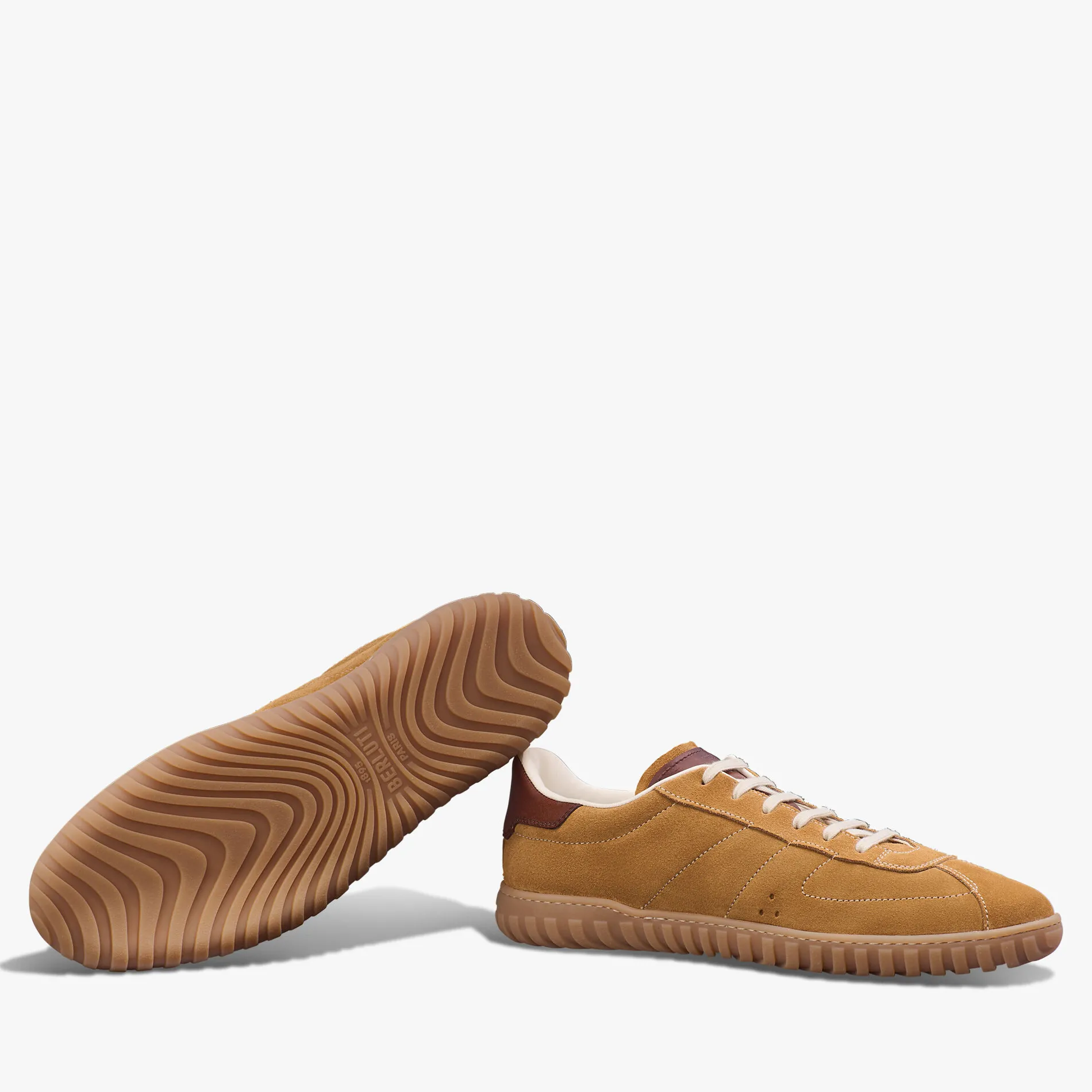 Berluti Sneaker Trainer En Veau Velours Scritto | Sneakers