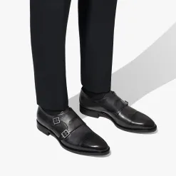 Berluti Soulier A Double Boucle Equilibre En Cuir | Mocassins & Boucles