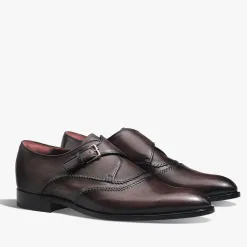 Berluti Soulier &agrave; boucle Rapi&eacute;c&eacute;-Repris&eacute; en cuir Scritto | Mocassins & Boucles