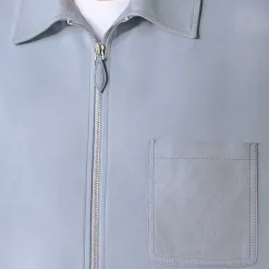 Berluti Surchemise En Su&egrave;de | Cuir | Chemises