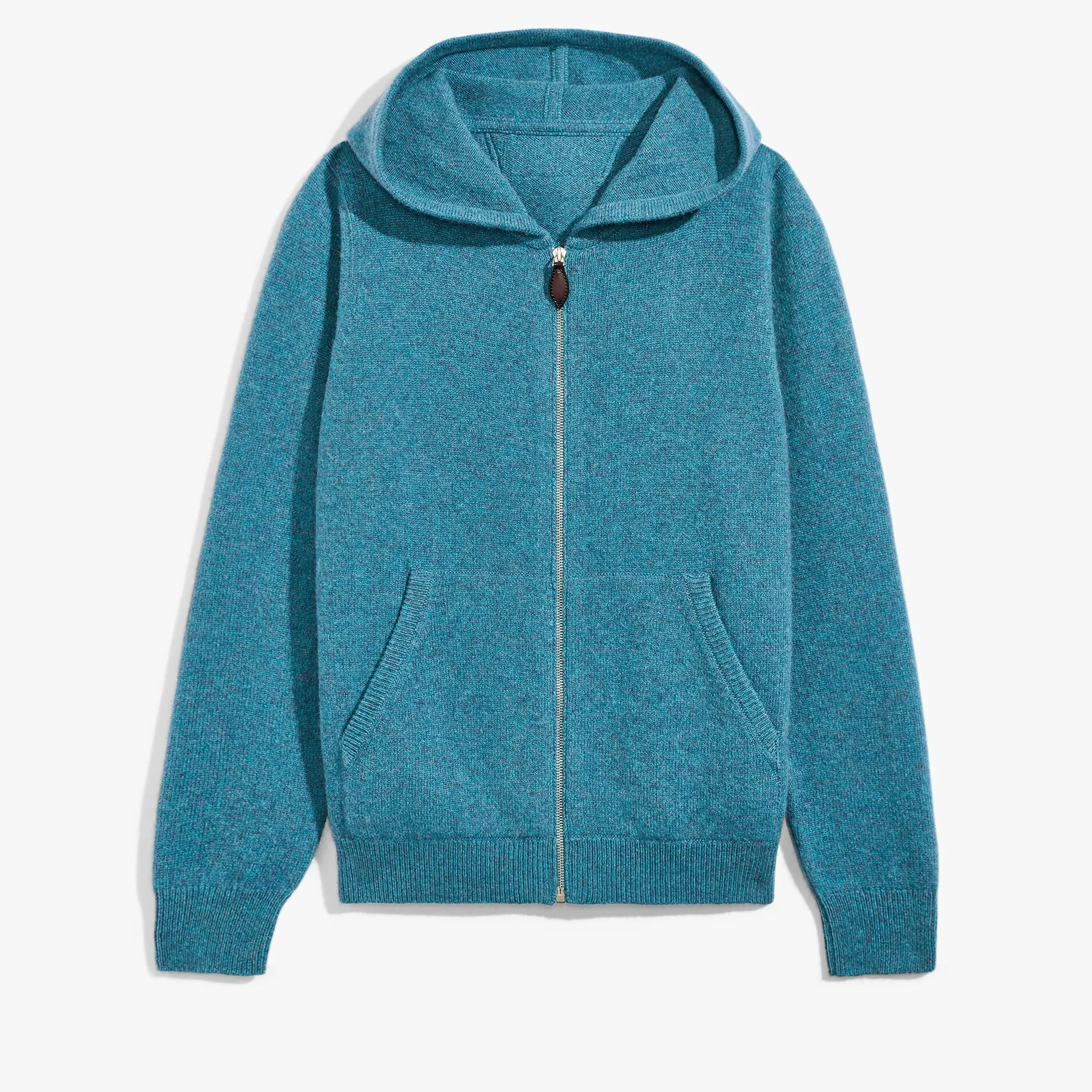 Berluti Sweat &Agrave; Capuche Zipp&eacute; En Cachemire Avec D&eacute;tail Andy Bar | Maille & Sweatshirts