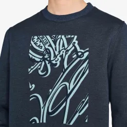 Berluti Sweat Frame Scritto Avec Effet Su&eacute;d&eacute; | Maille & Sweatshirts