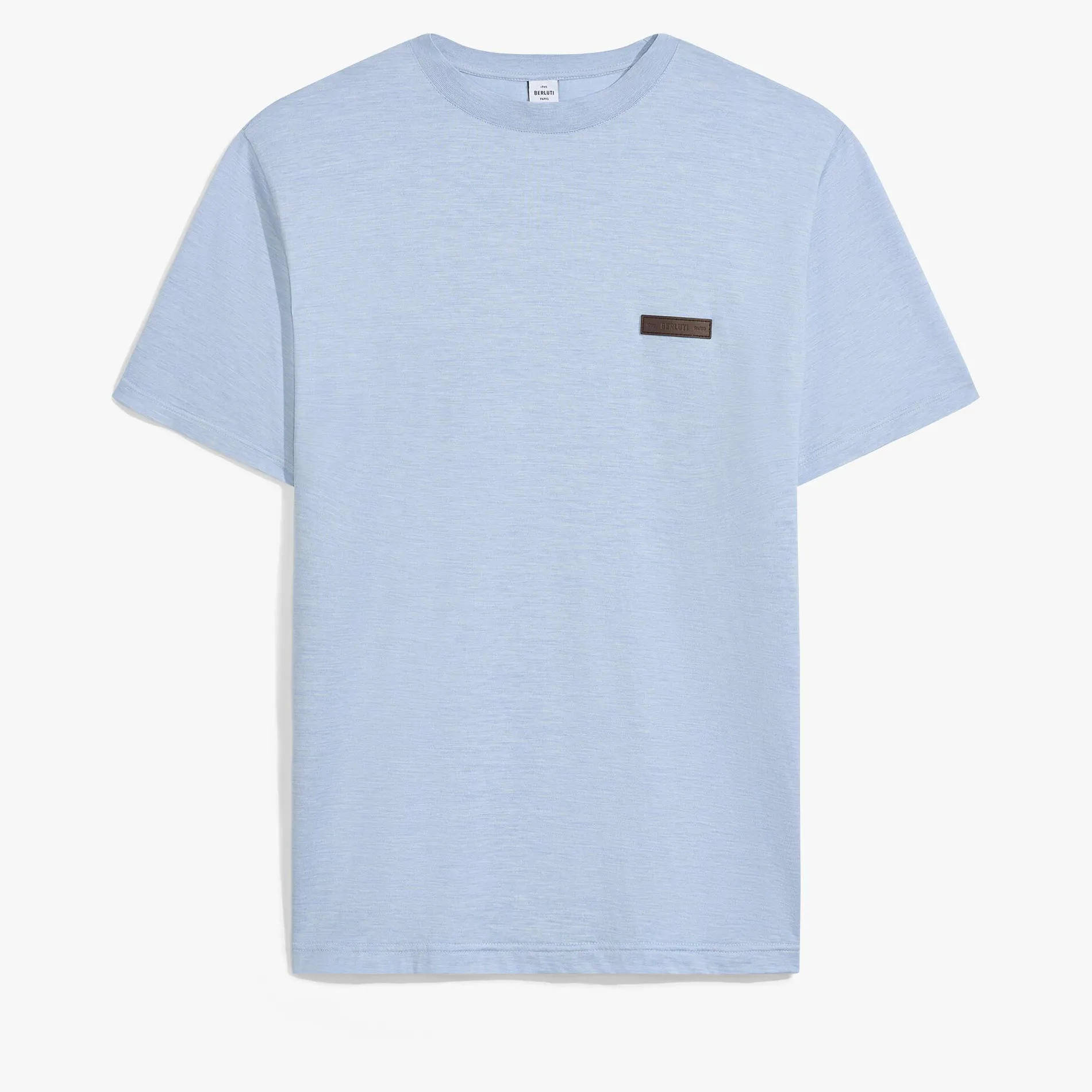 Berluti T-Shirt Avec D&eacute;tail En Cuir | Polos & T-shirts