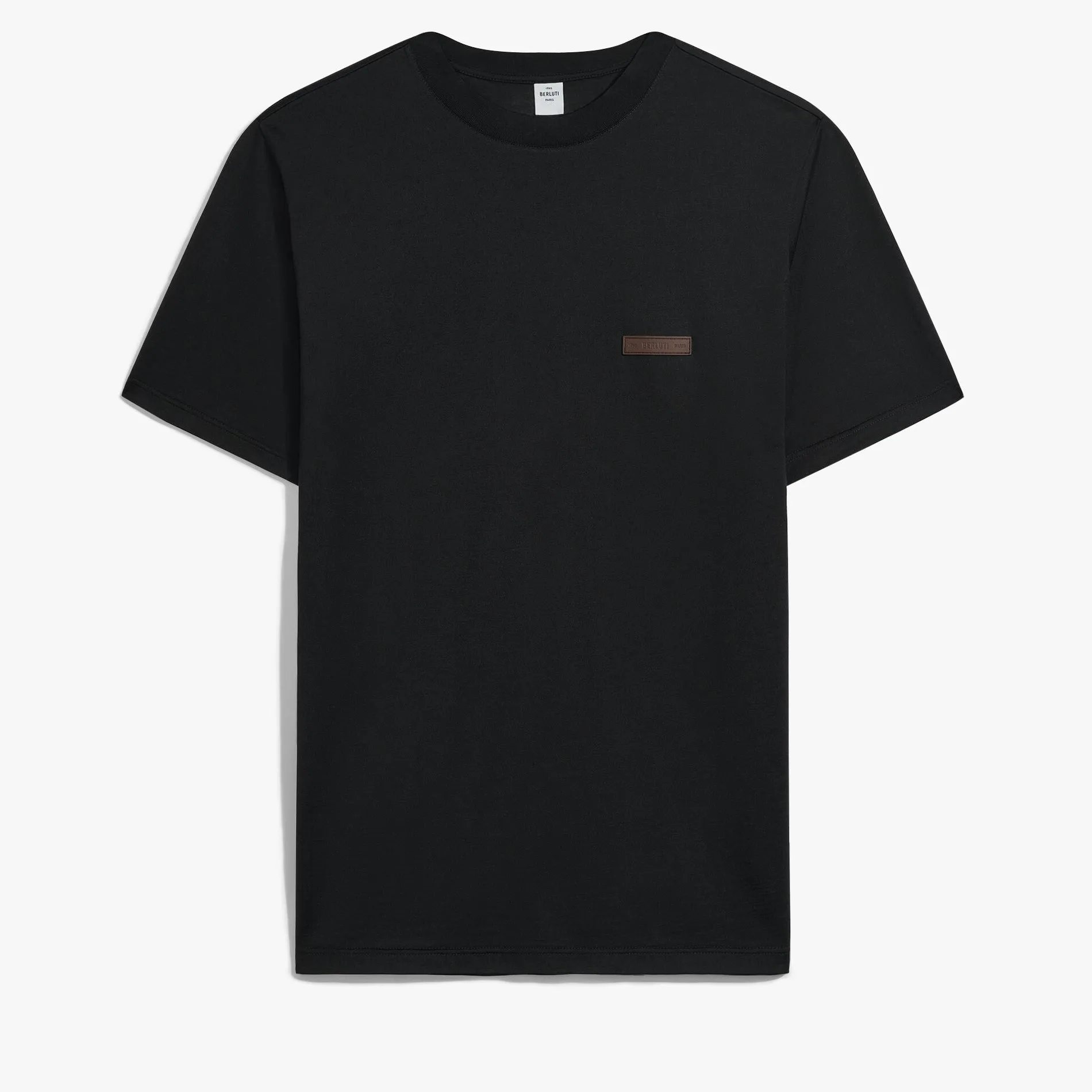 Berluti T-Shirt Avec D&eacute;tail En Cuir | Polos & T-shirts