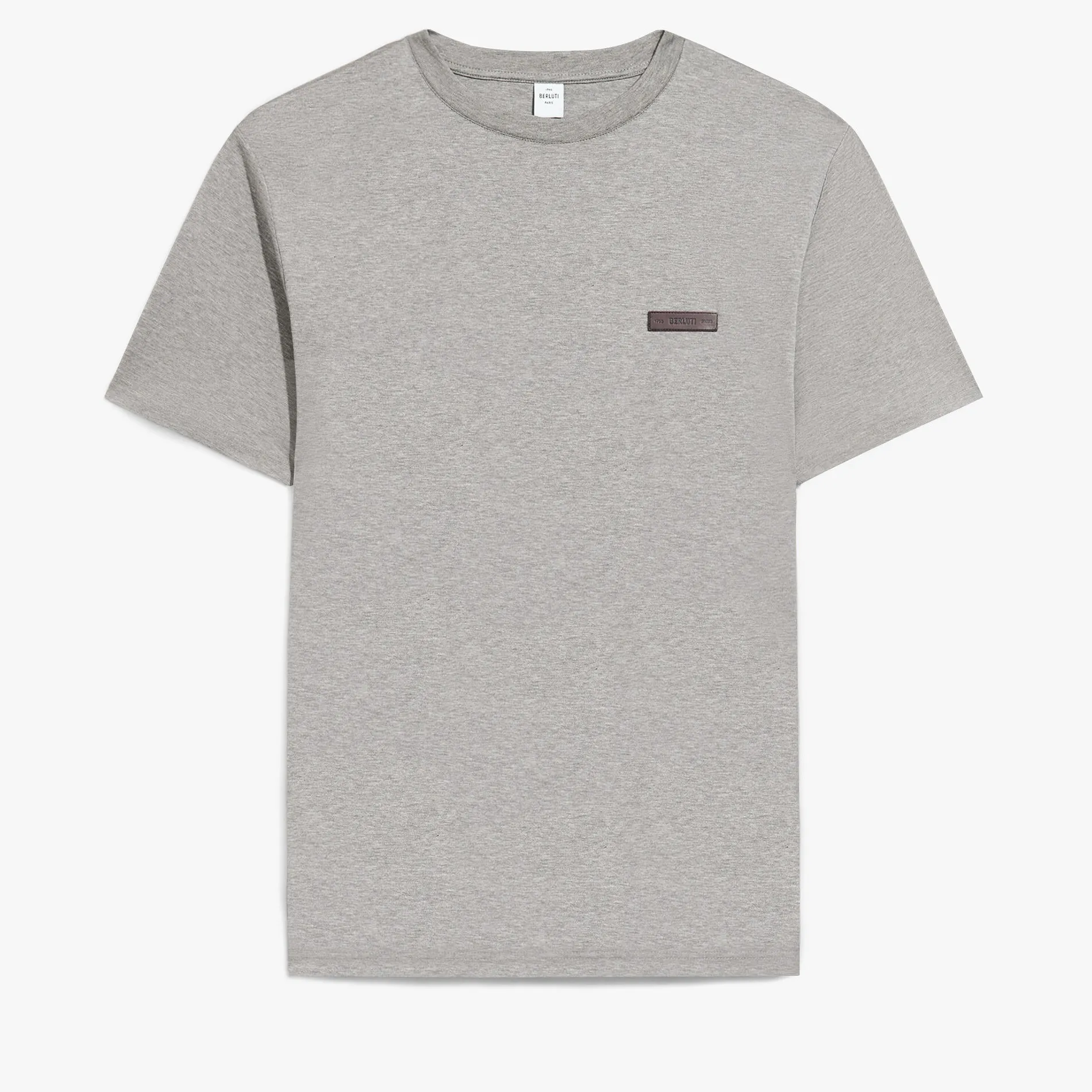 Berluti T-shirt avec Détail en Cuir | Polos & T-shirts