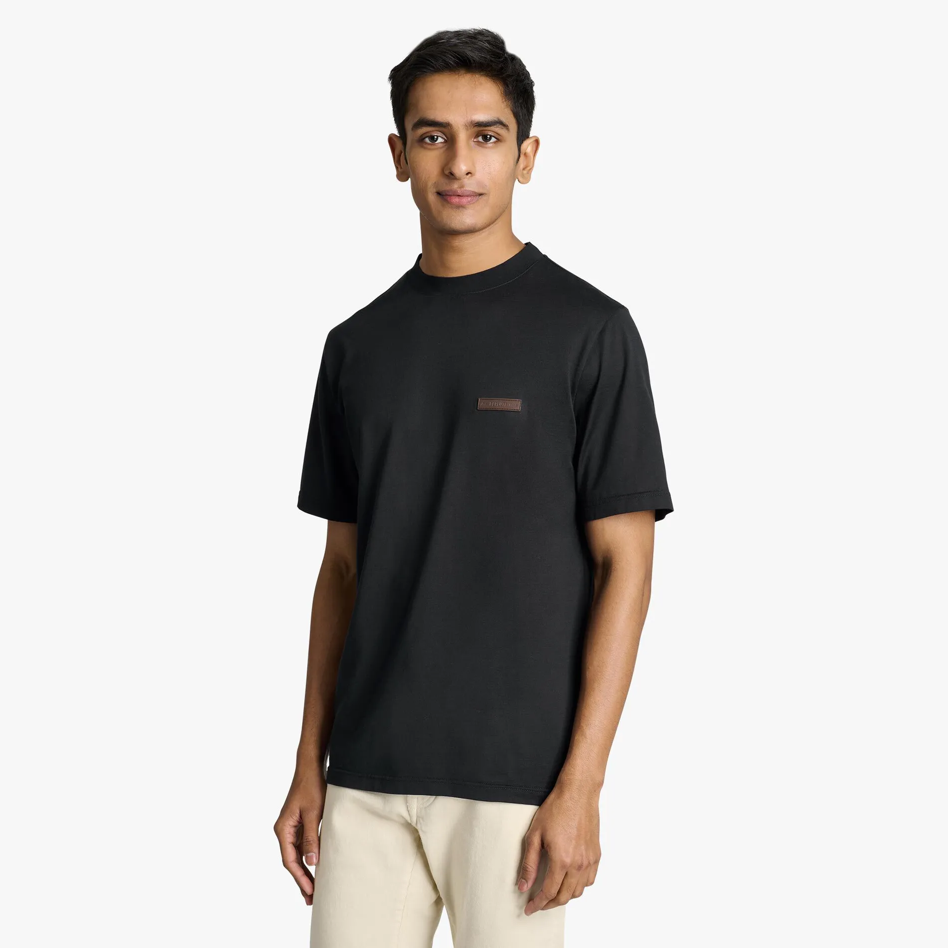 Berluti T-Shirt Avec D&eacute;tail En Cuir | Polos & T-shirts