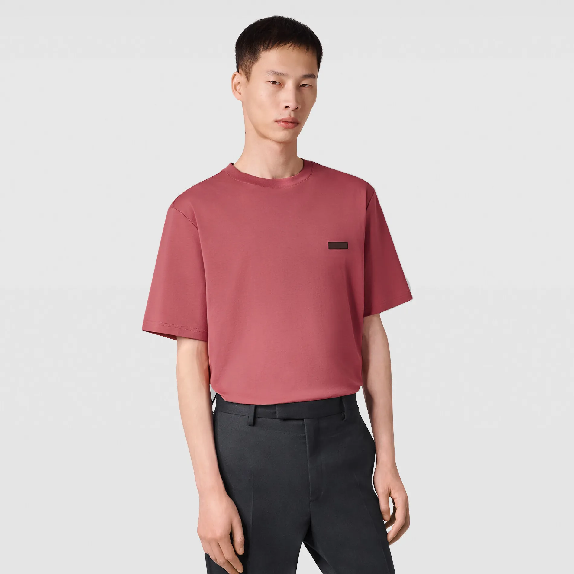 Berluti T-shirt avec D&eacute;tail en Cuir | Polos & T-shirts