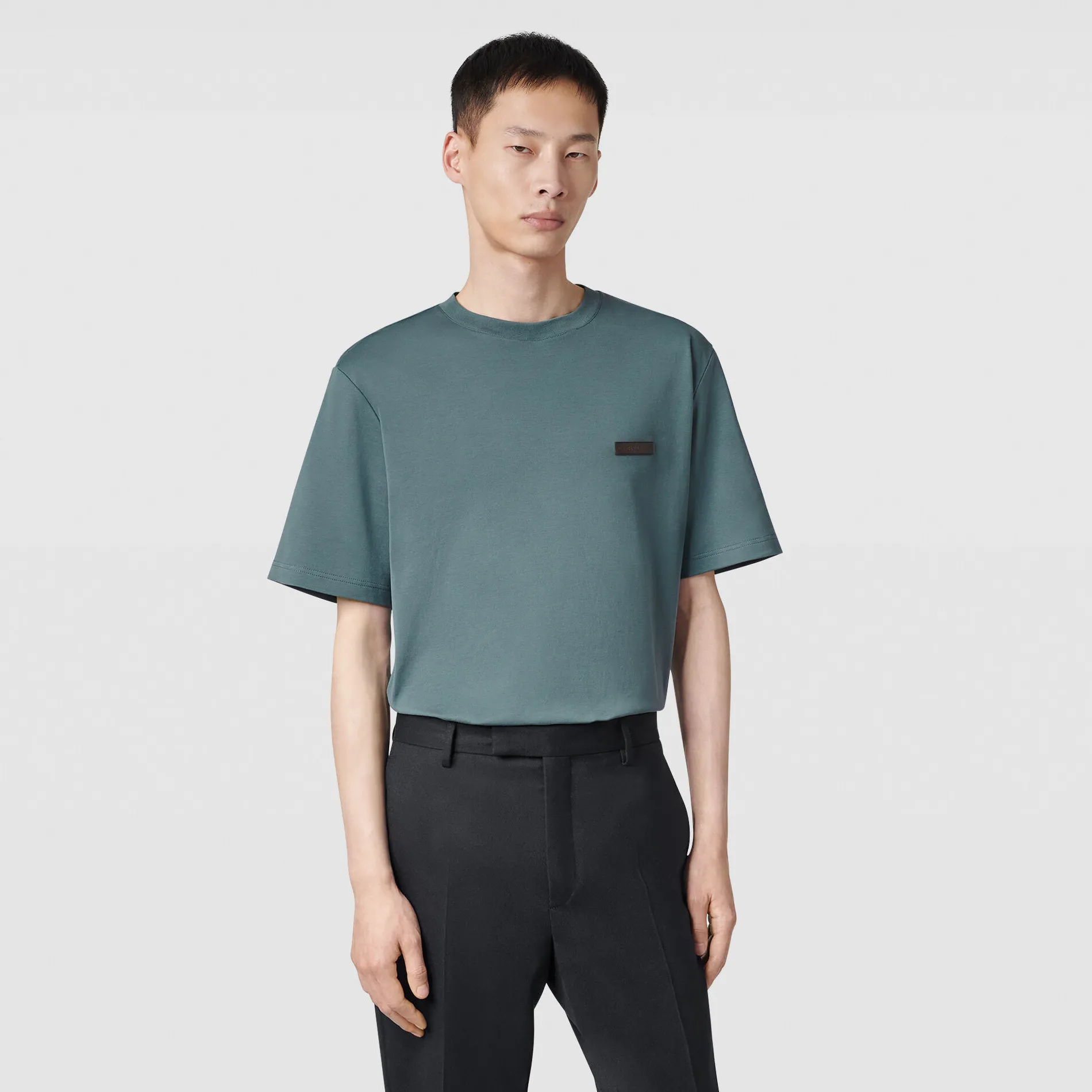 Berluti T-shirt avec D&eacute;tail en Cuir | Polos & T-shirts