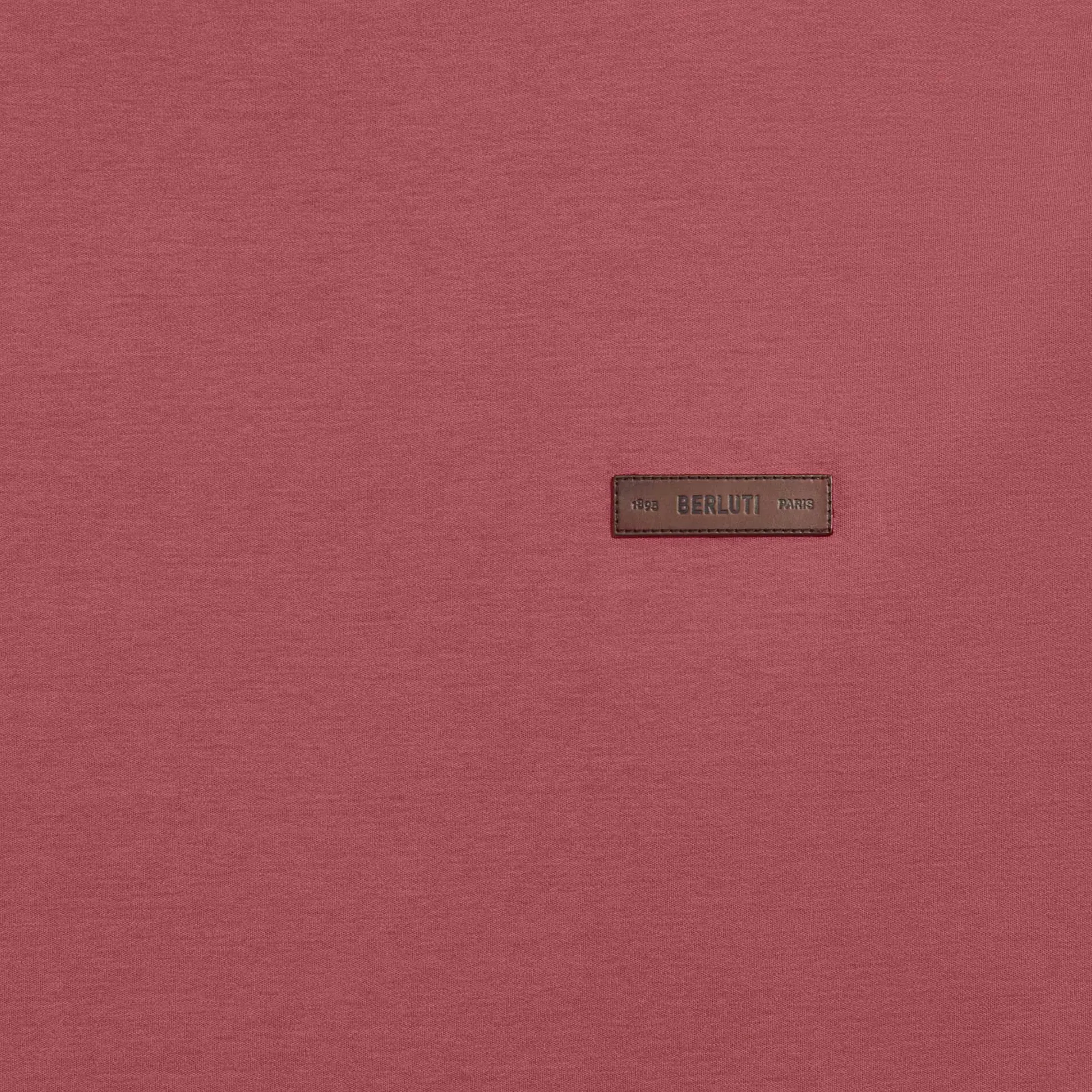Berluti T-shirt avec D&eacute;tail en Cuir | Polos & T-shirts