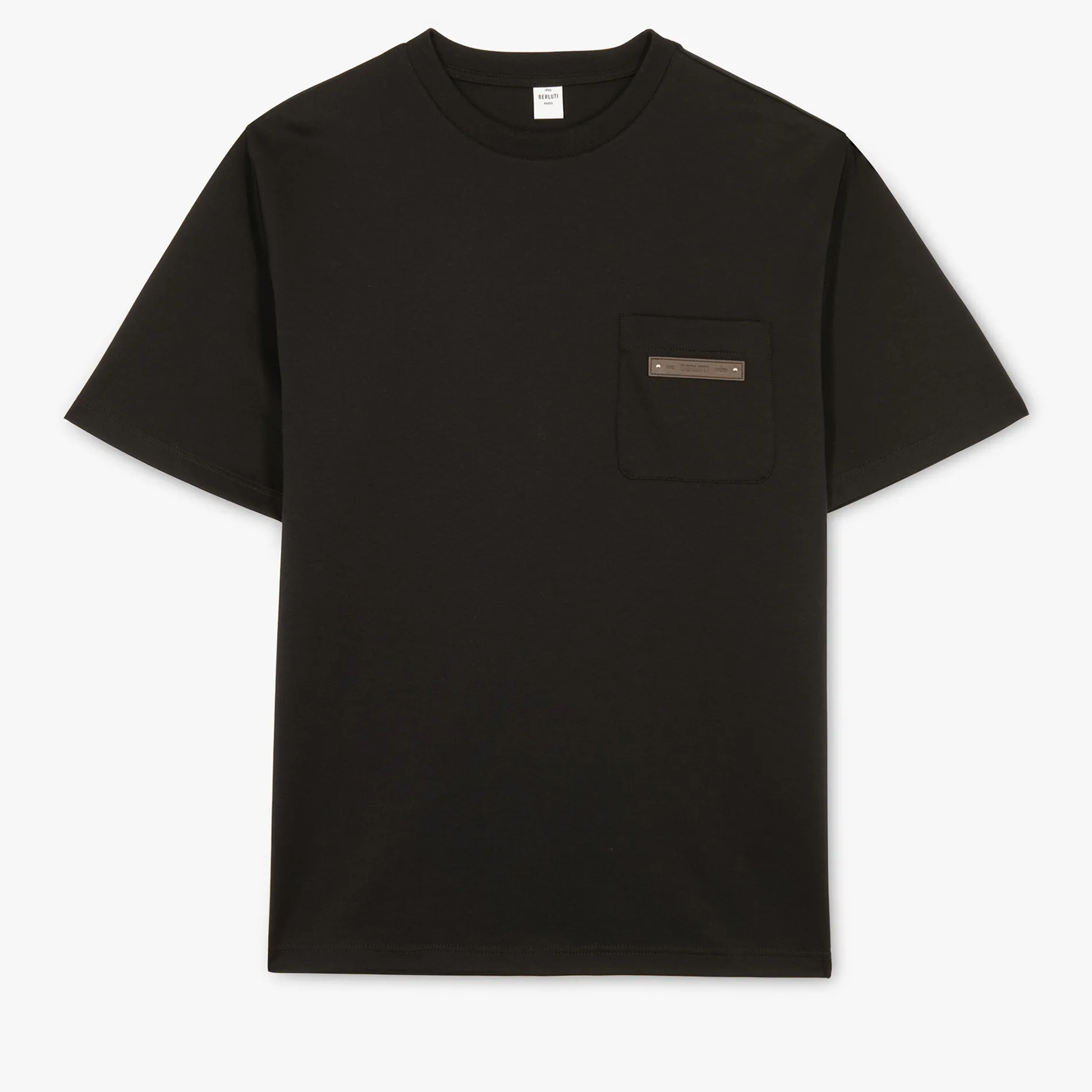 Berluti T-Shirt Avec D&eacute;tails En Cuir | Polos & T-shirts