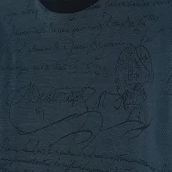 Berluti T-Shirt En Jacquard Scritto All-Over | Polos & T-shirts