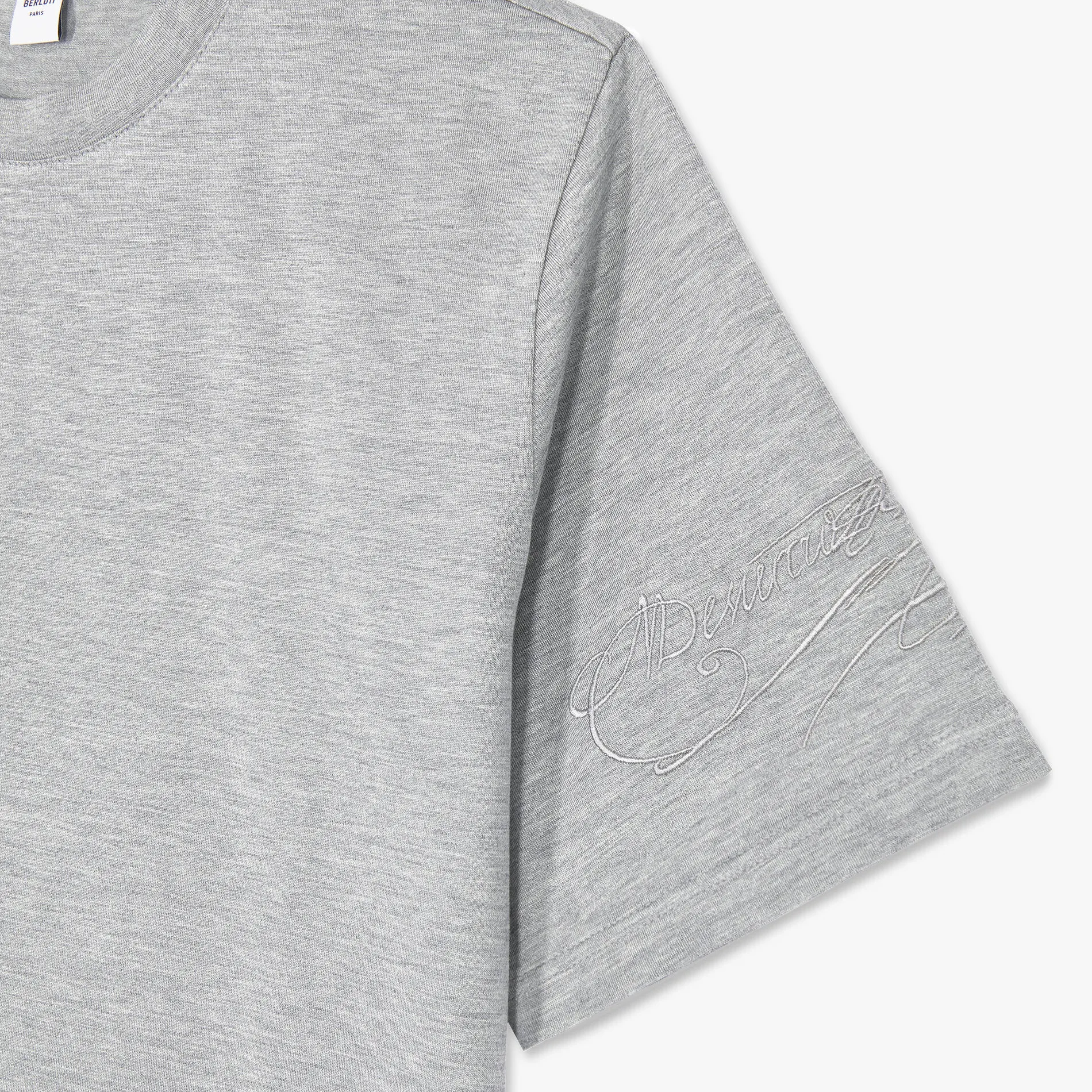 Berluti T-Shirt En Soie Et Coton | Polos & T-shirts