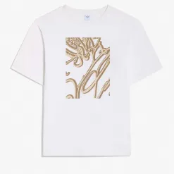 Berluti T-Shirt Frame Scritto Avec Effet Su&eacute;d&eacute; | Polos & T-shirts