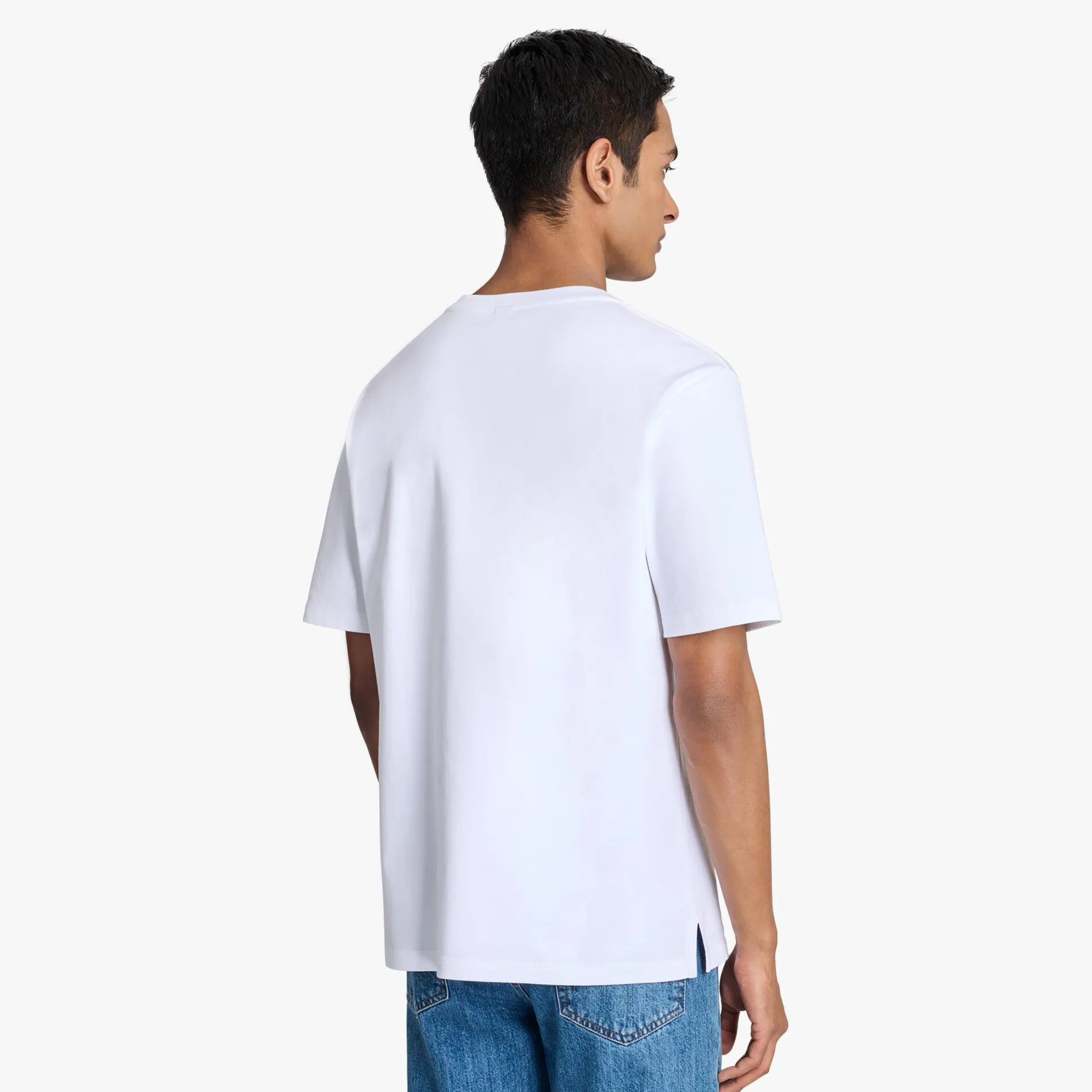 Berluti T-Shirt Frame Scritto Avec Effet Su&eacute;d&eacute; | Polos & T-shirts